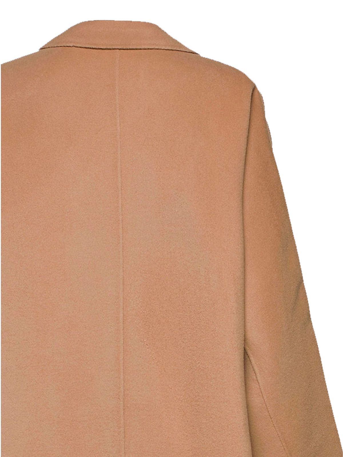 stand camel coat