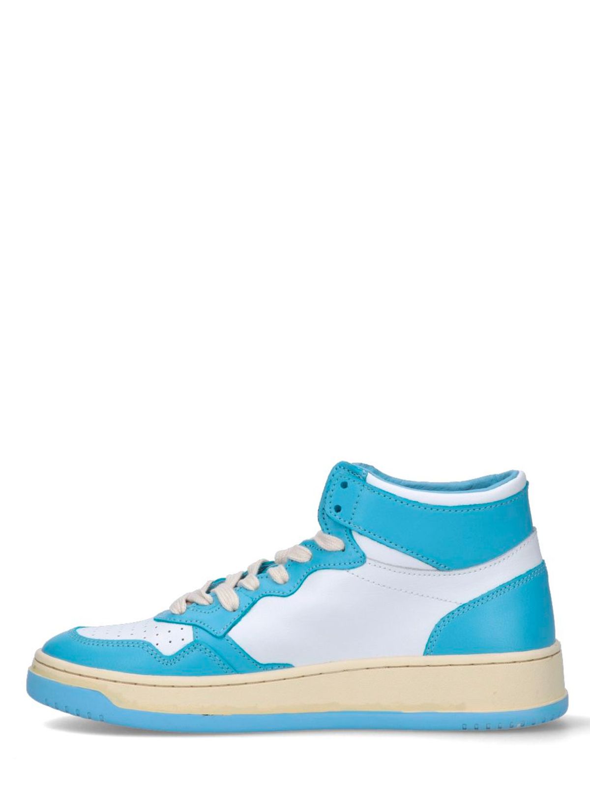 Versace Jeans Couture Primavera Estate 2021 sneakers bianche sfumate azzurre  - E0YWASF671960039