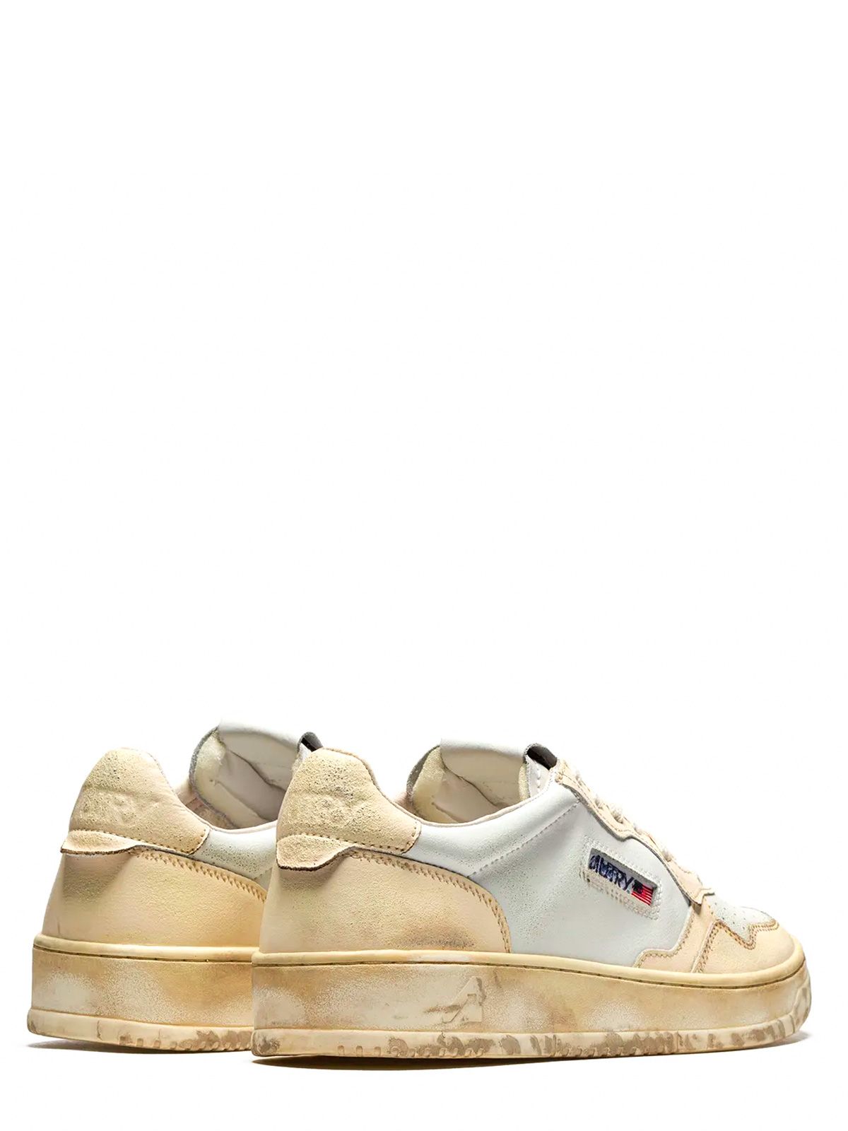 Sneakers bianche/avorio 'Medalist Low Super Vintage' | AUTRY