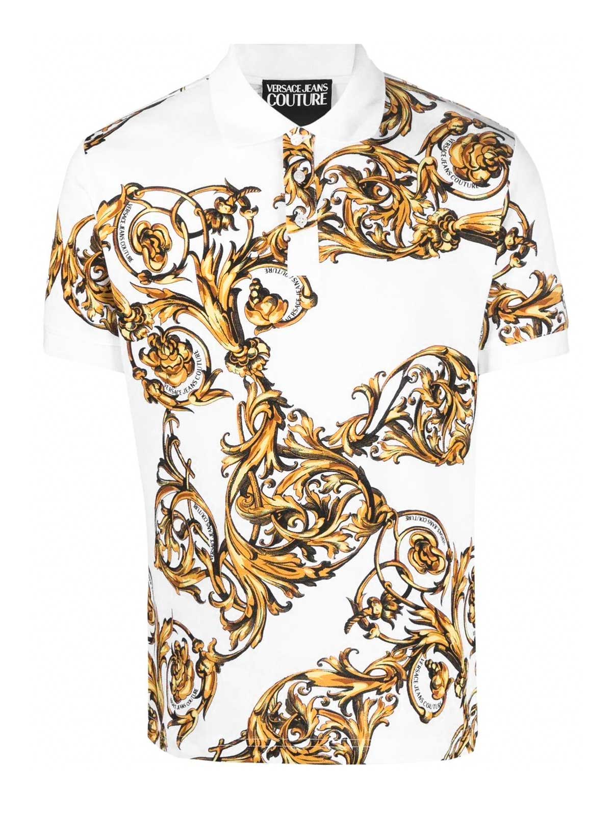 polo versace bianca