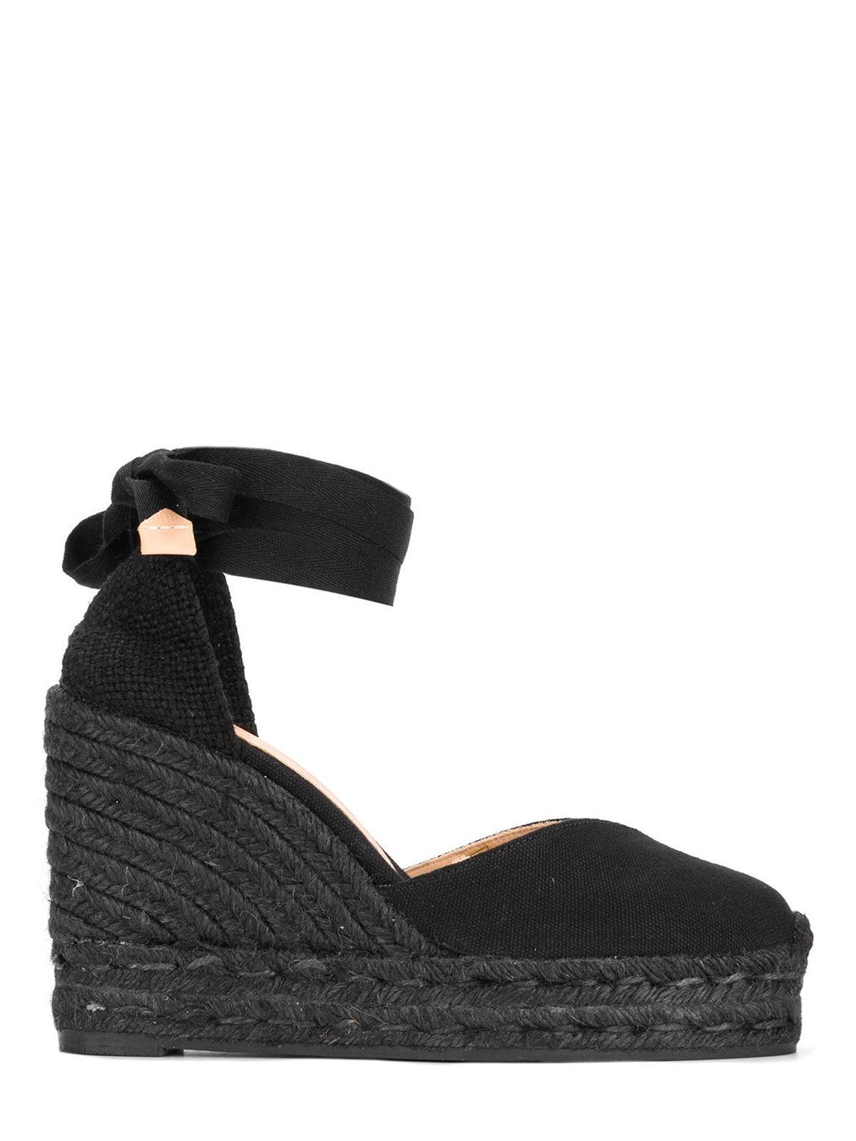 castaner chiara espadrilles black