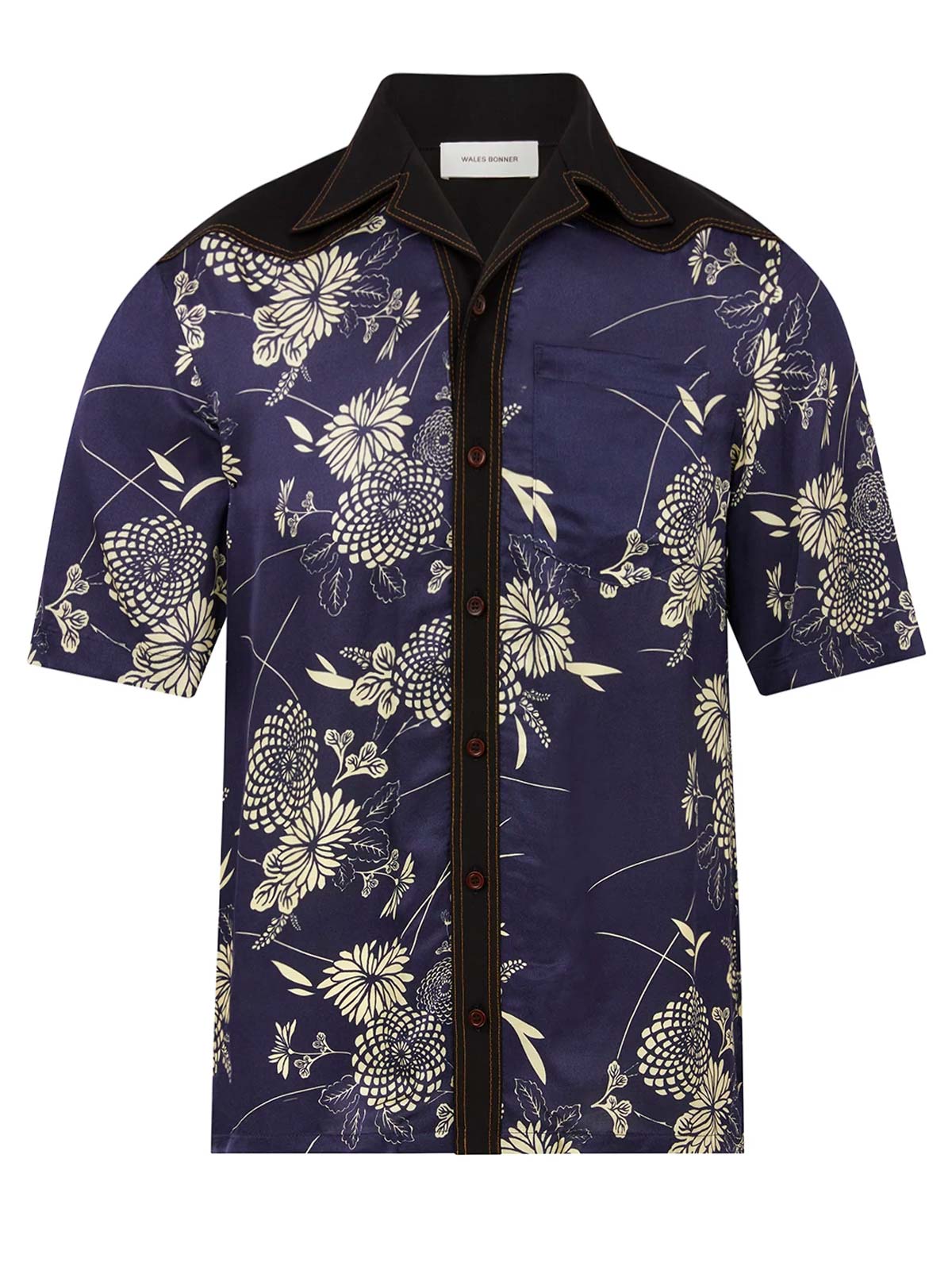 Blue 'Bowling Highlife' shirt | WALES 