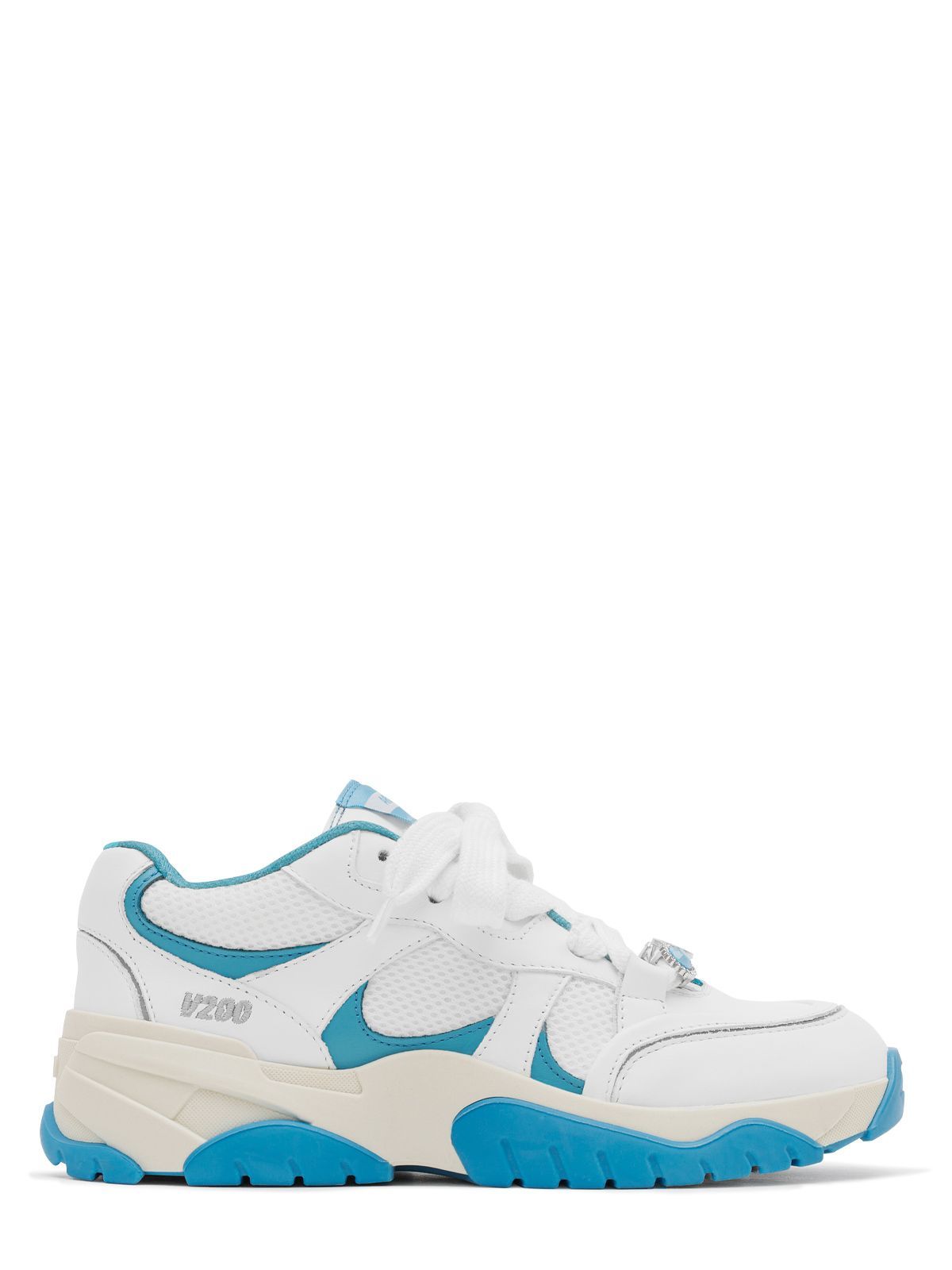 W6YZ SNEAKERS BASSE AZZURRE