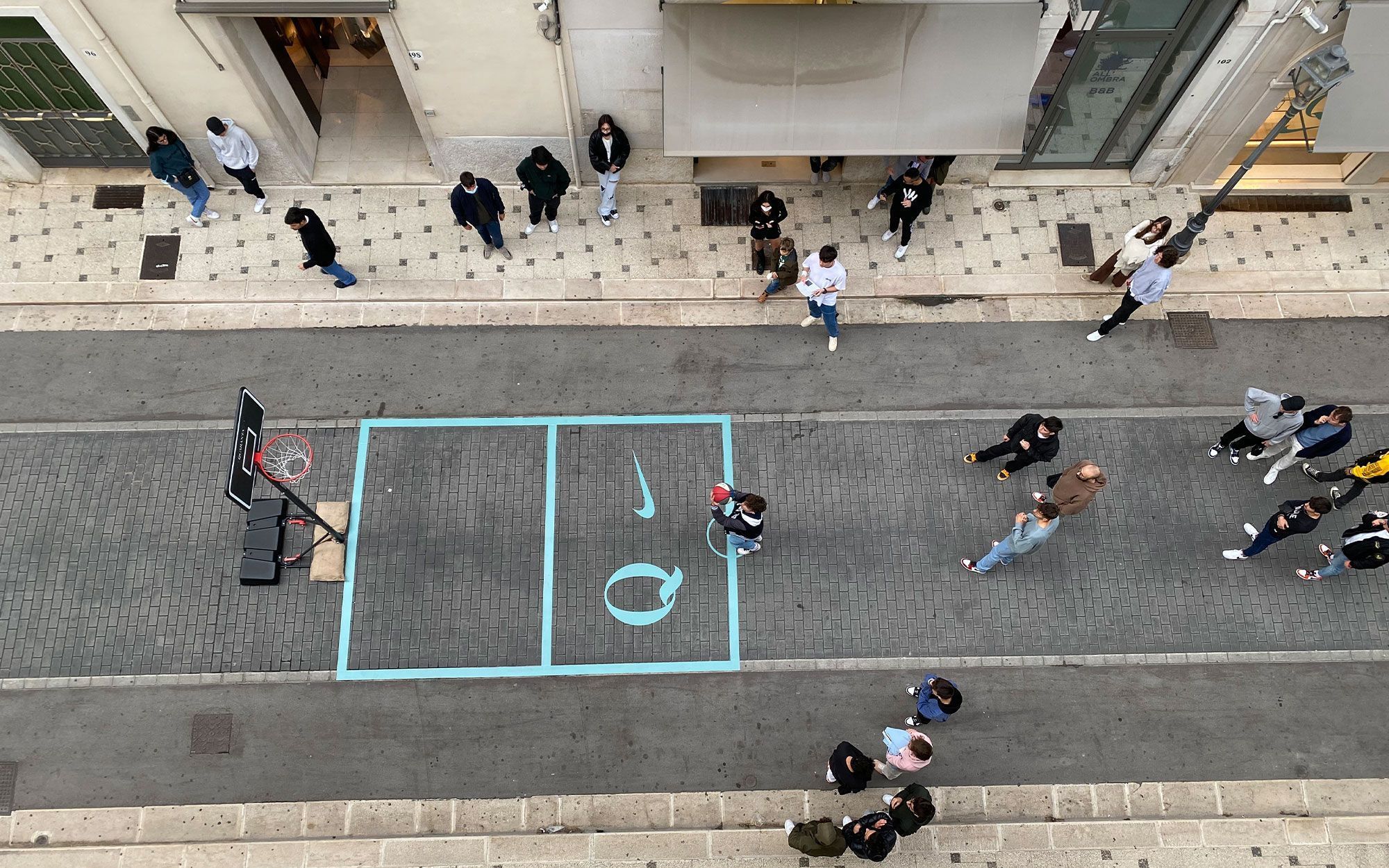 Quaranta x Nike Dunk High Black White - Basketball Competition A basketball tournament that breaks the mold