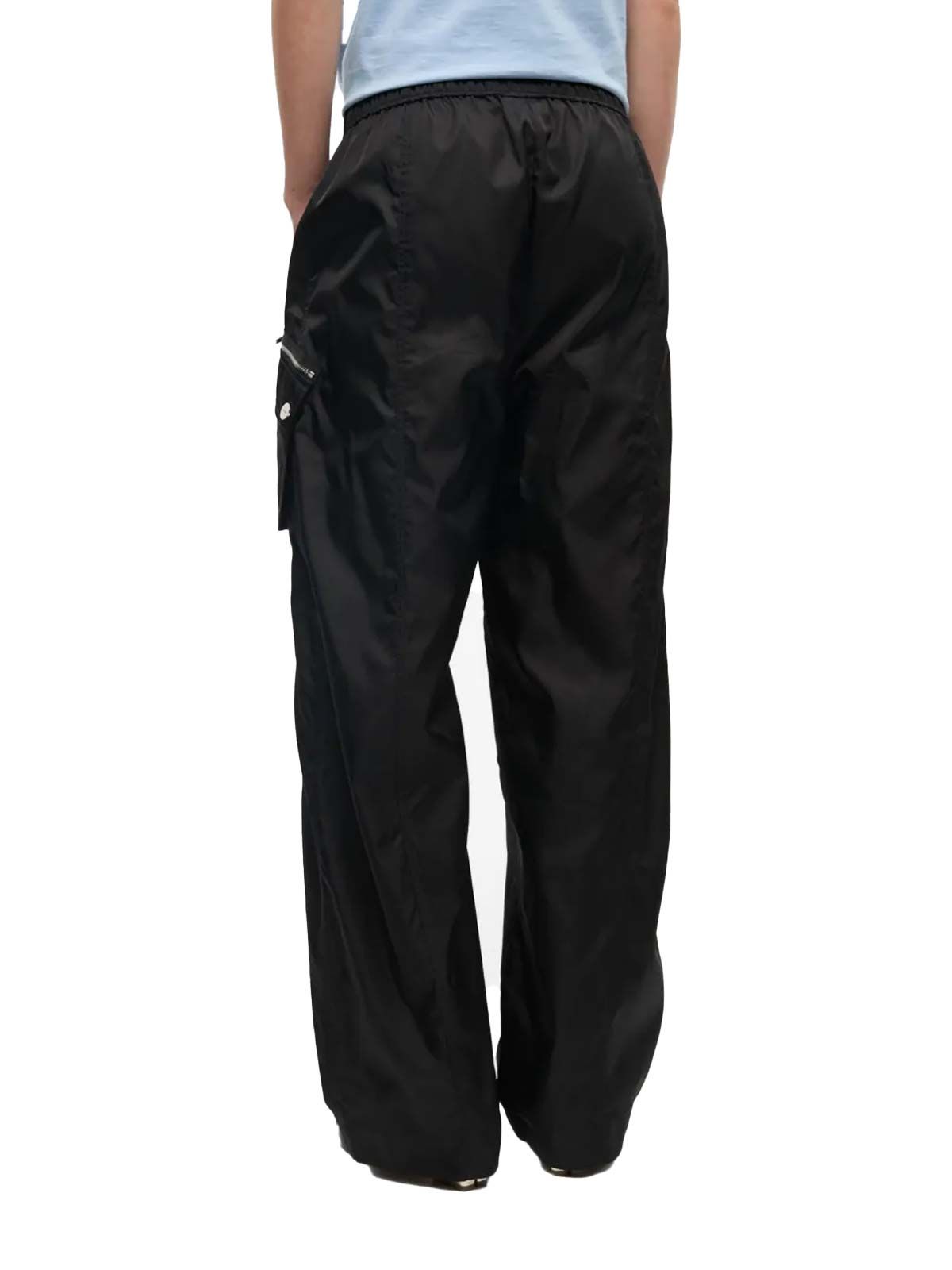 Duchesse Nylon Oversized Elasticated Pants GANNI