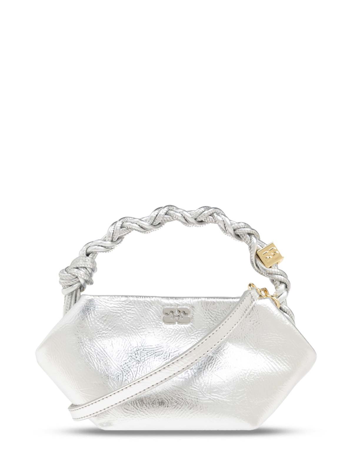 GANNI】ロゴ入り Bou Bucket Mini Satin Strass / 各色 GANNI GANNI】ロゴ入り Bou Bucket Mini Satin Strass / 各色 GANNI