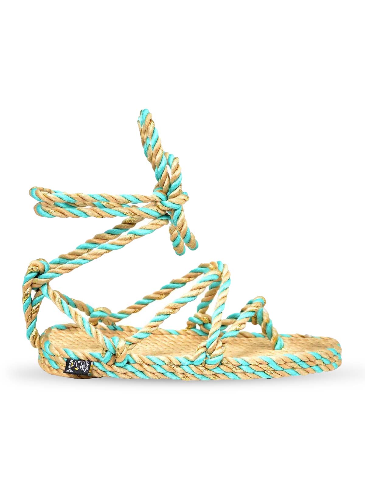 Romano twisted Beige/ Turquoise