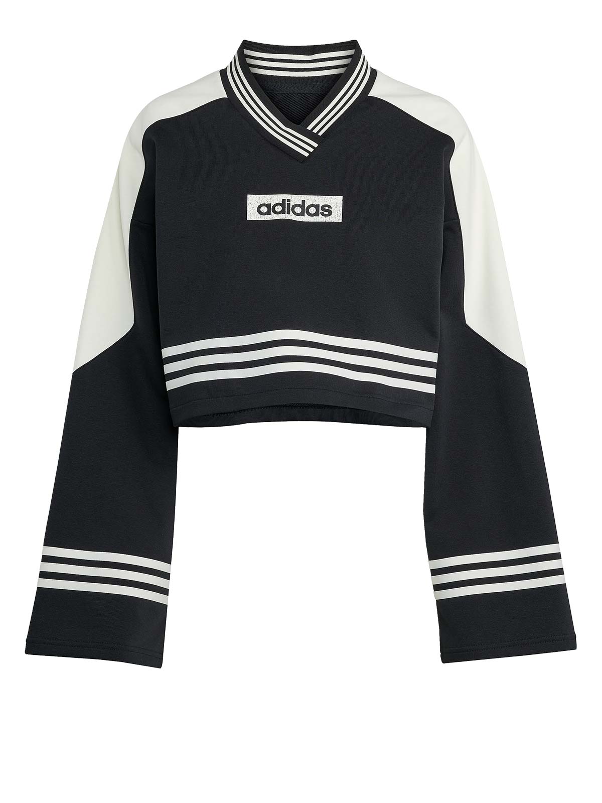 Cropped Sweatshirt black