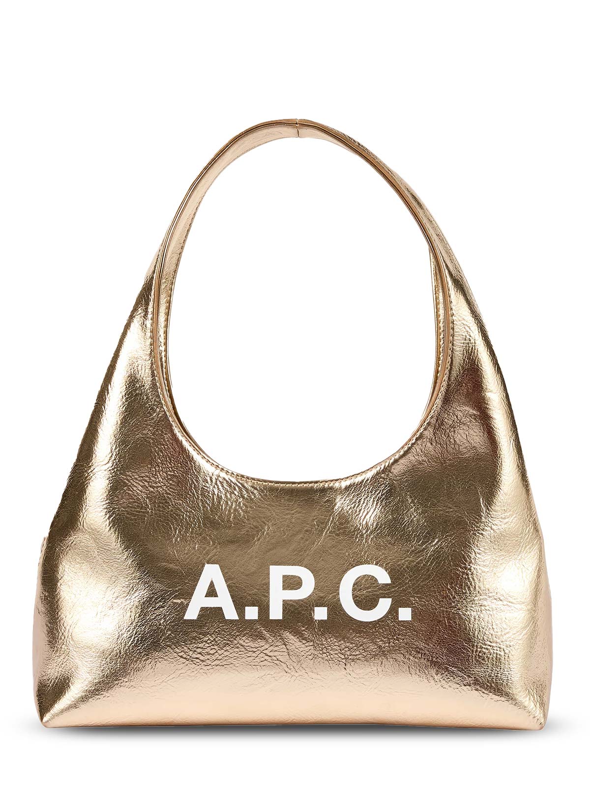 Baby Ninon metallic gold shoulder bag