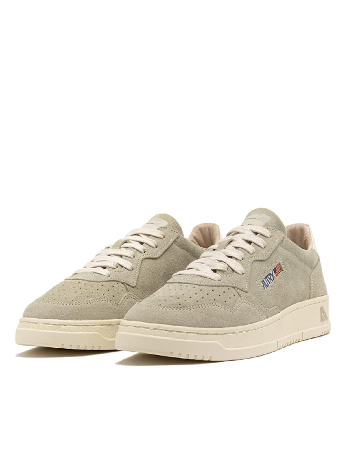 Autry Medalist Low beige in suede Quaranta Boutique Autry