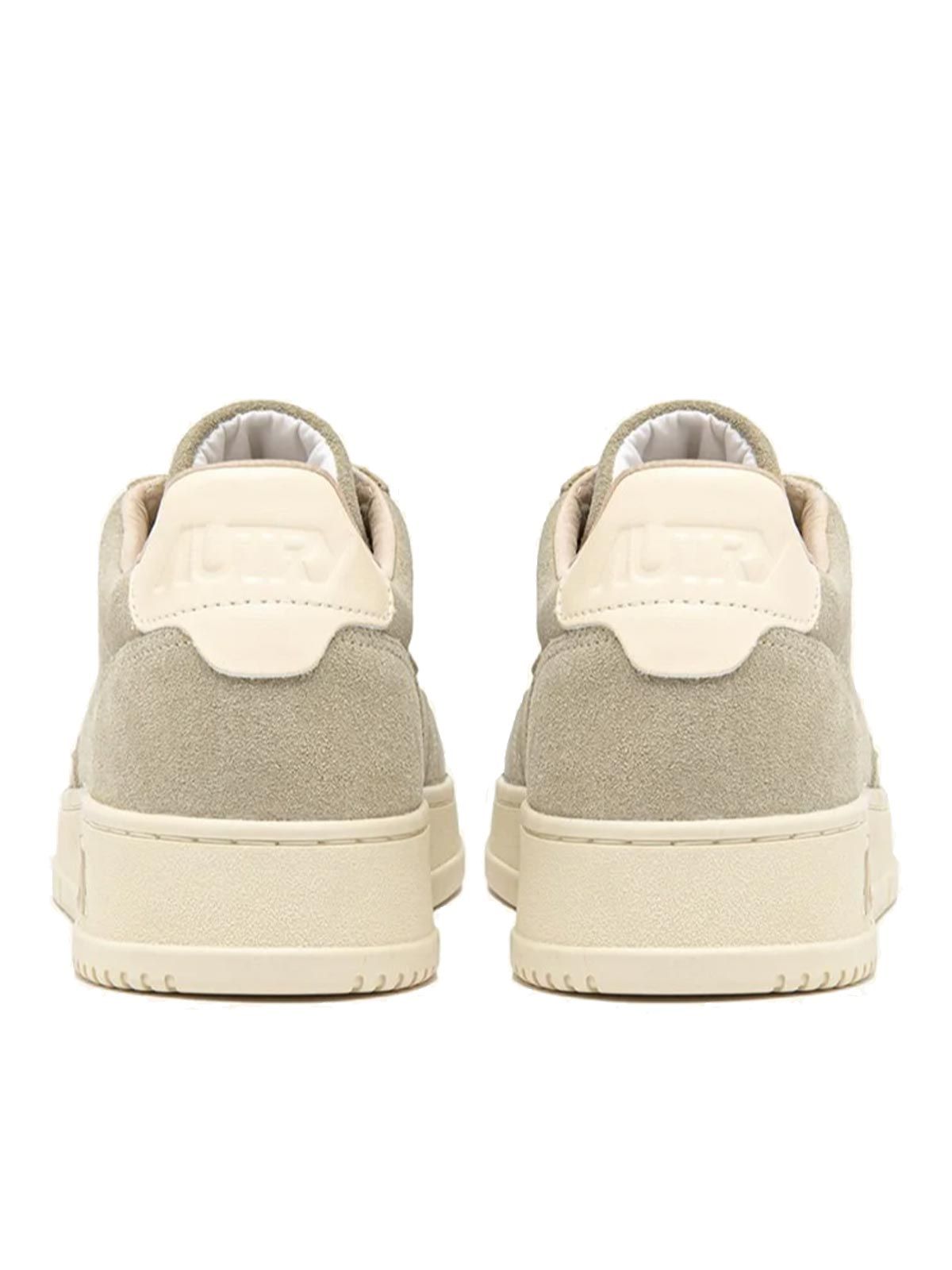 Autry Medalist Low beige in suede | quaranta Boutique Autry
