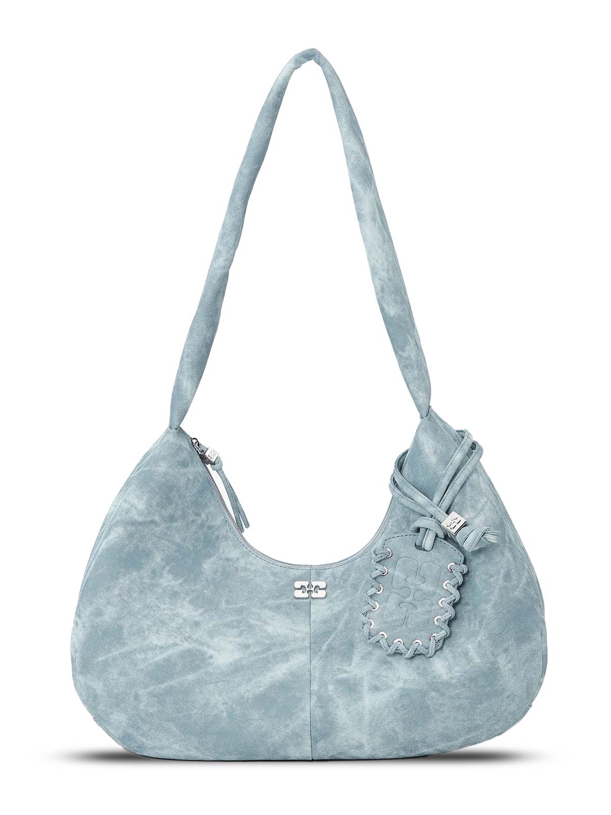 Ganni Bleached Medium Hobo Bag | Quaranta Boutique Ganni