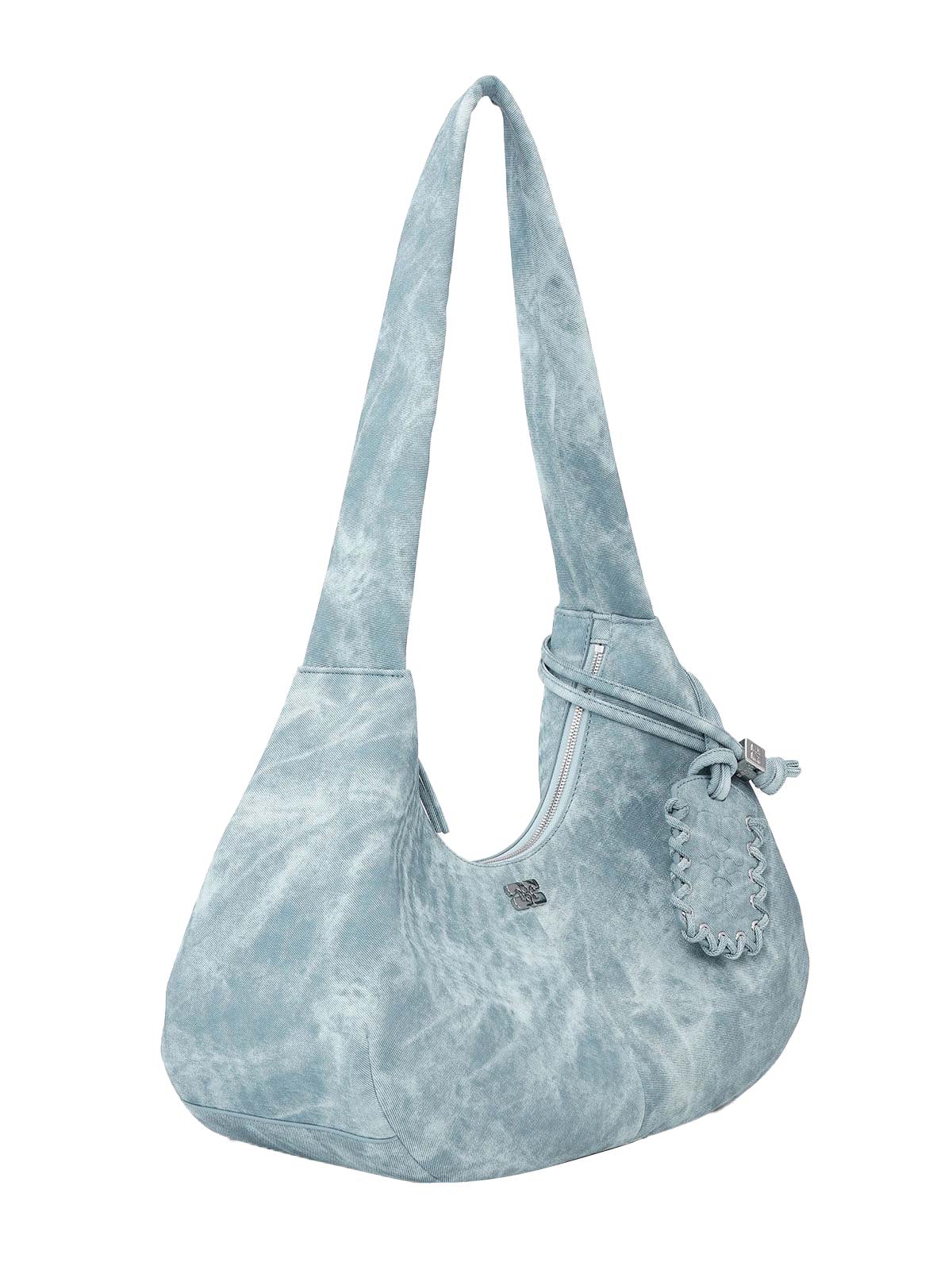Ganni Bleached Medium Hobo Bag | Quaranta Boutique Ganni