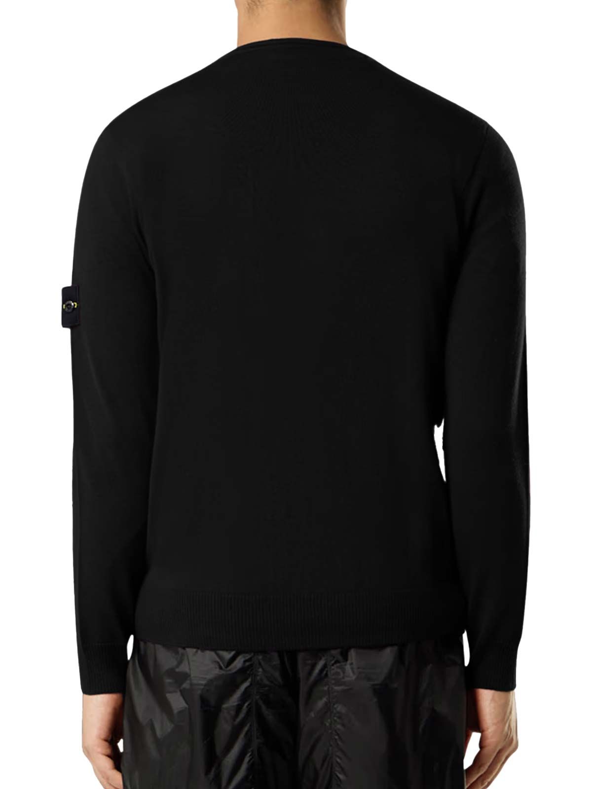 Crewneck sweater black STONE ISLAND