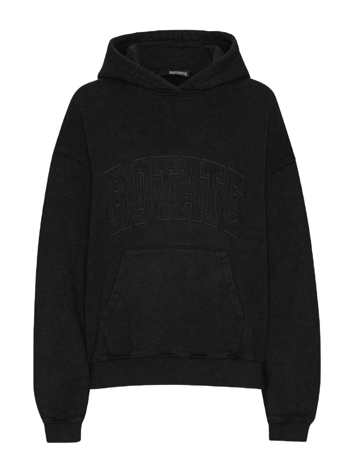 Felpa con cappuccio nera