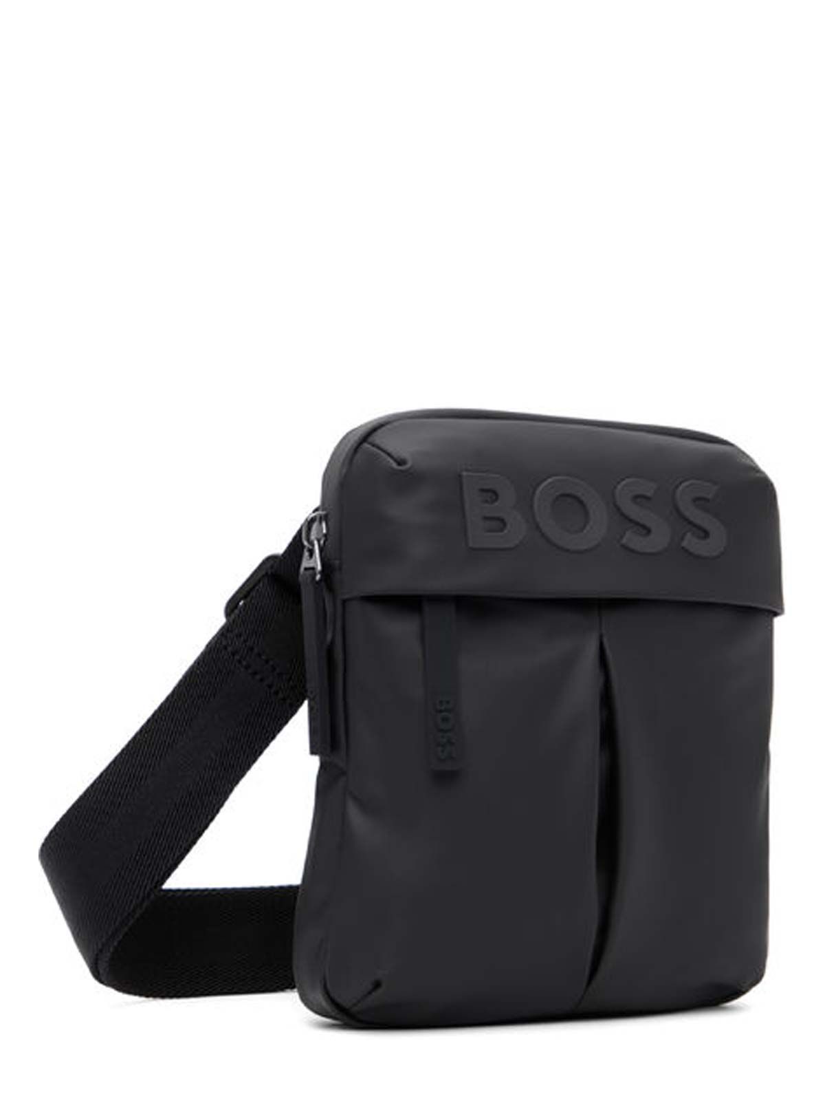 black Hugo BOSS men's crossbody bag | Quaranta Boutique Boss