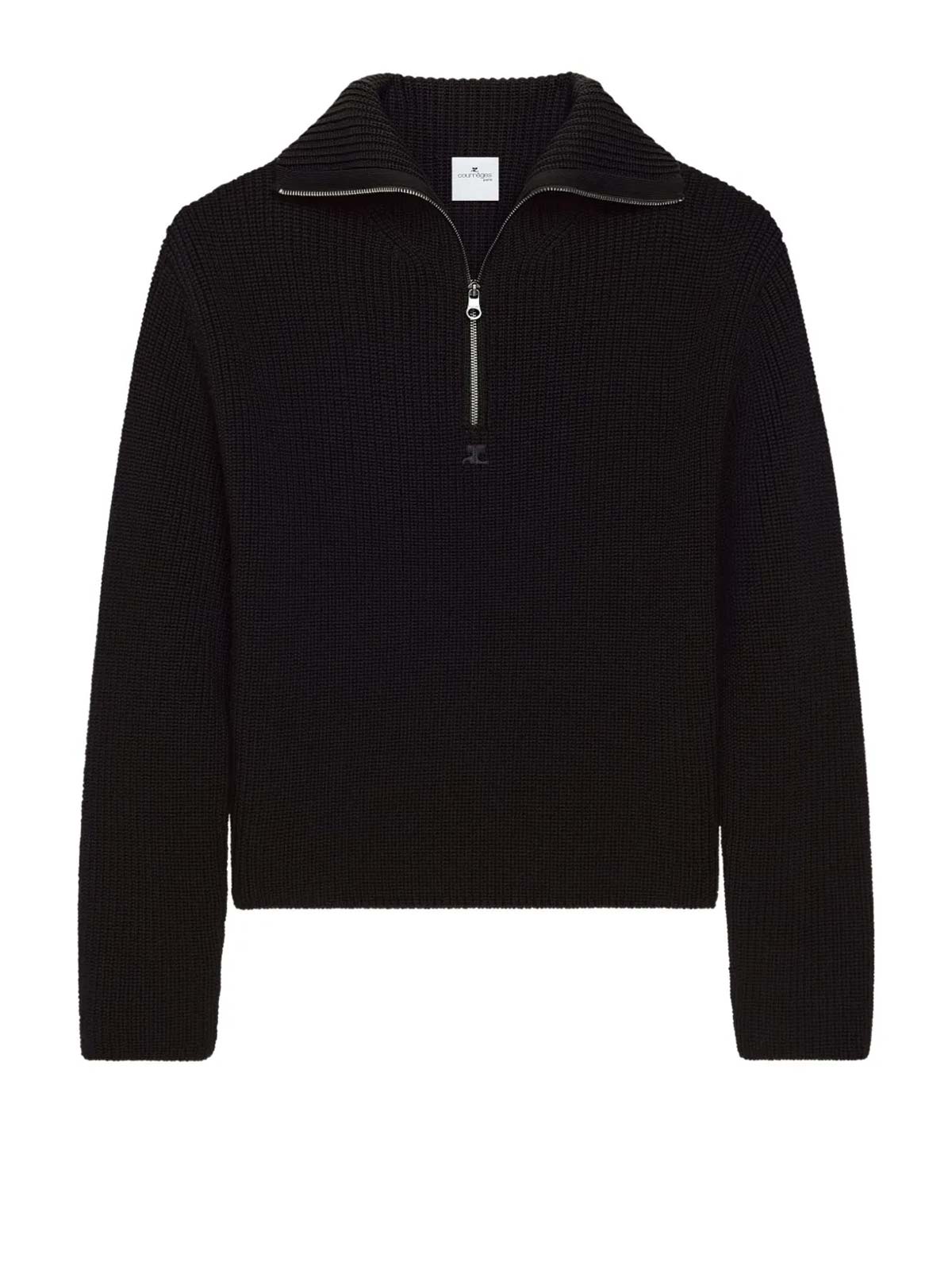 RIBBED TRUCKER SWEATER