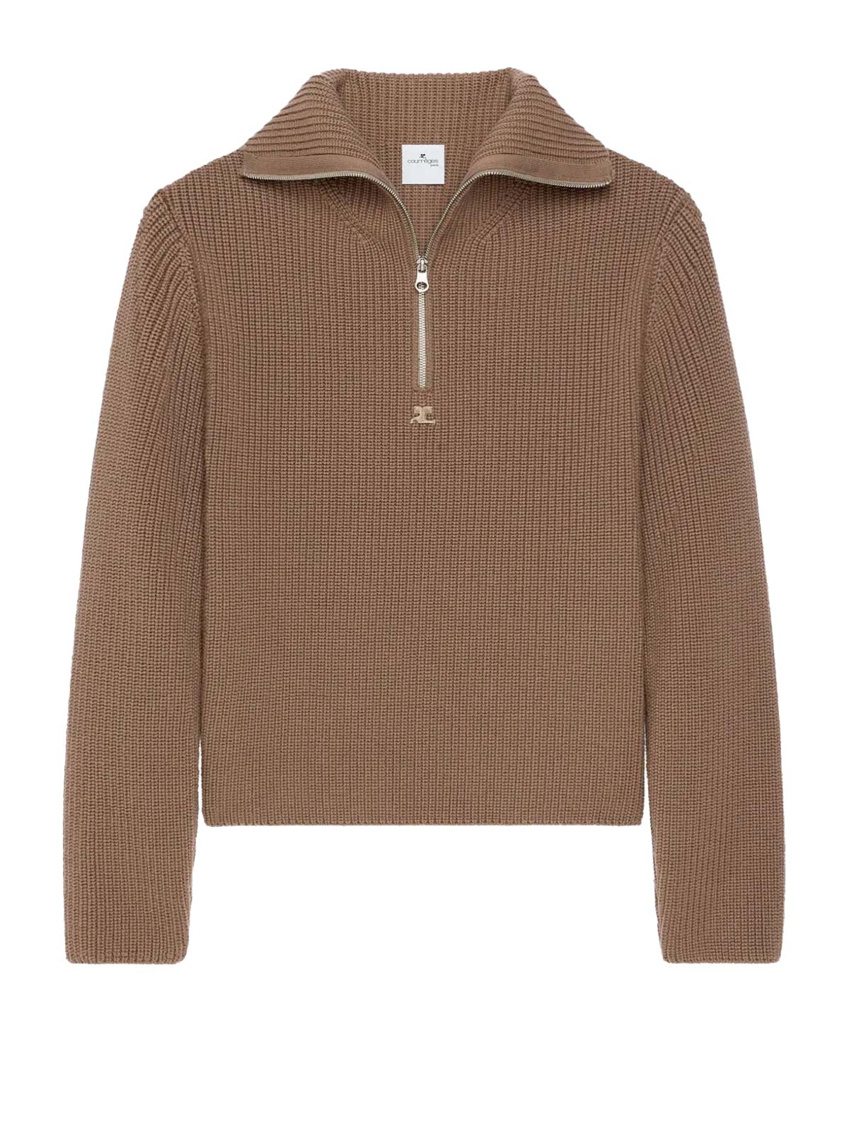 RIBBED TRUCKER SWEATER