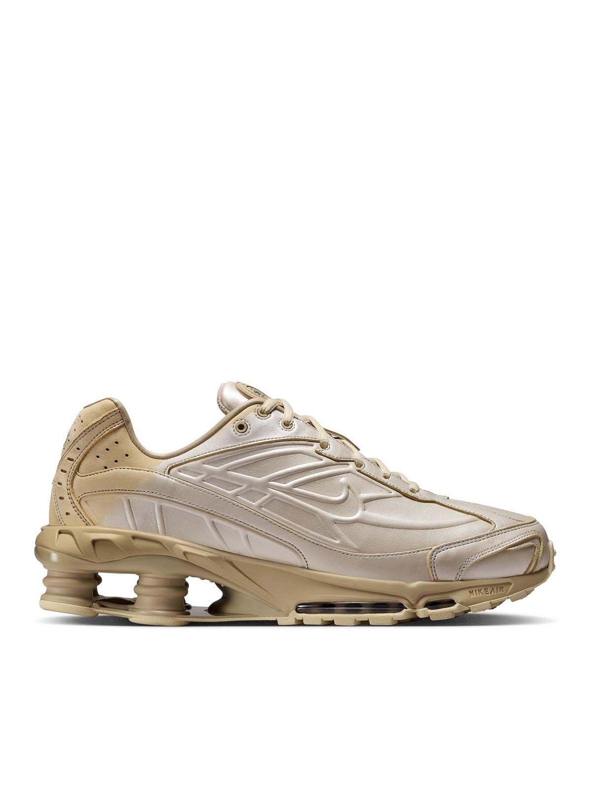 Shox Ride 2 Metallic Silver and Desert Khaki Shoe - Man