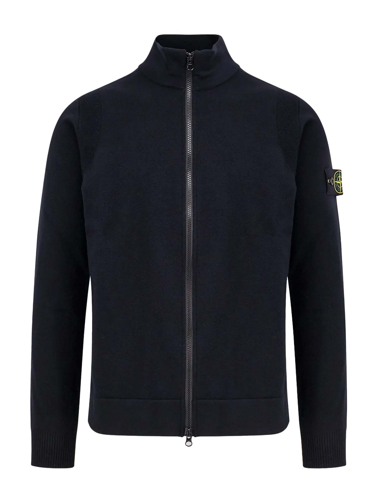 Maglione con zip nero