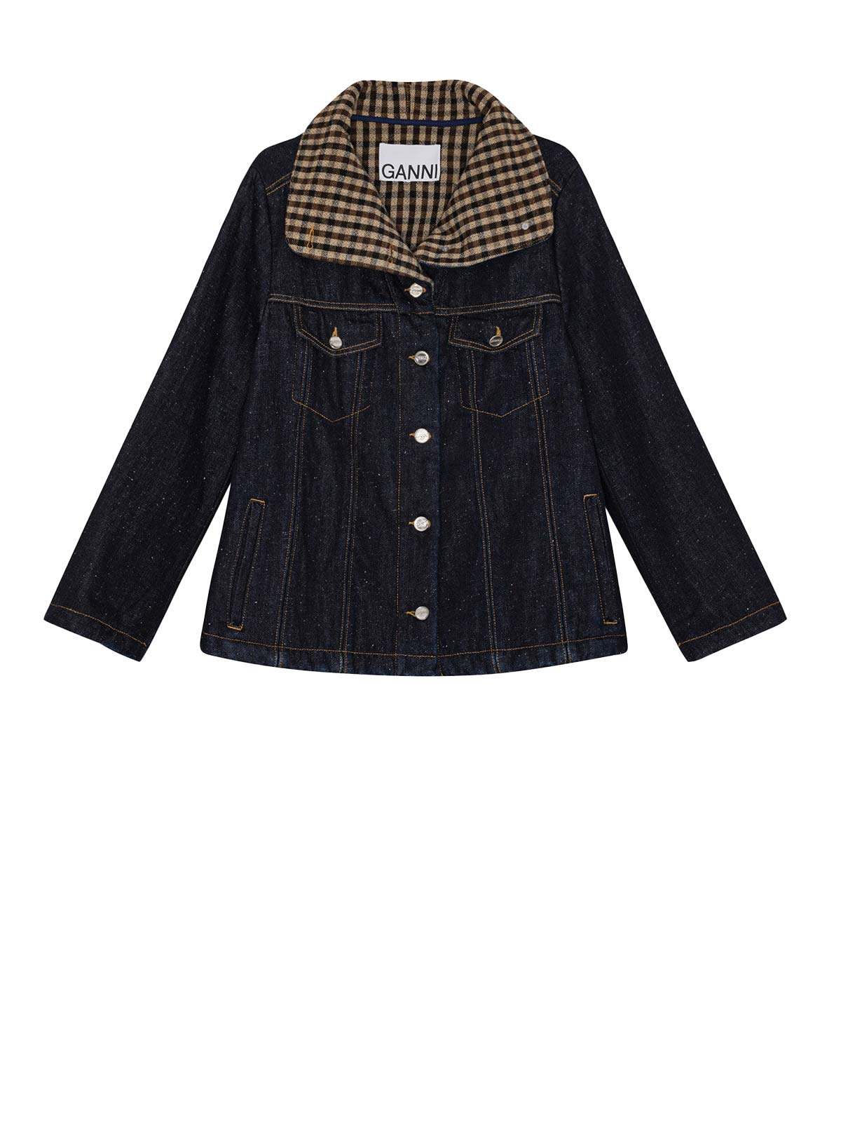 Neppy Denim Bonded Jacket