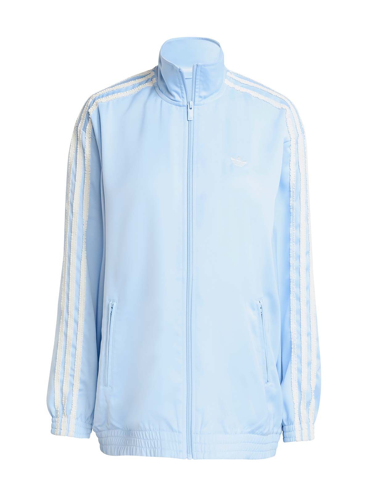 Satin jacket sky blue