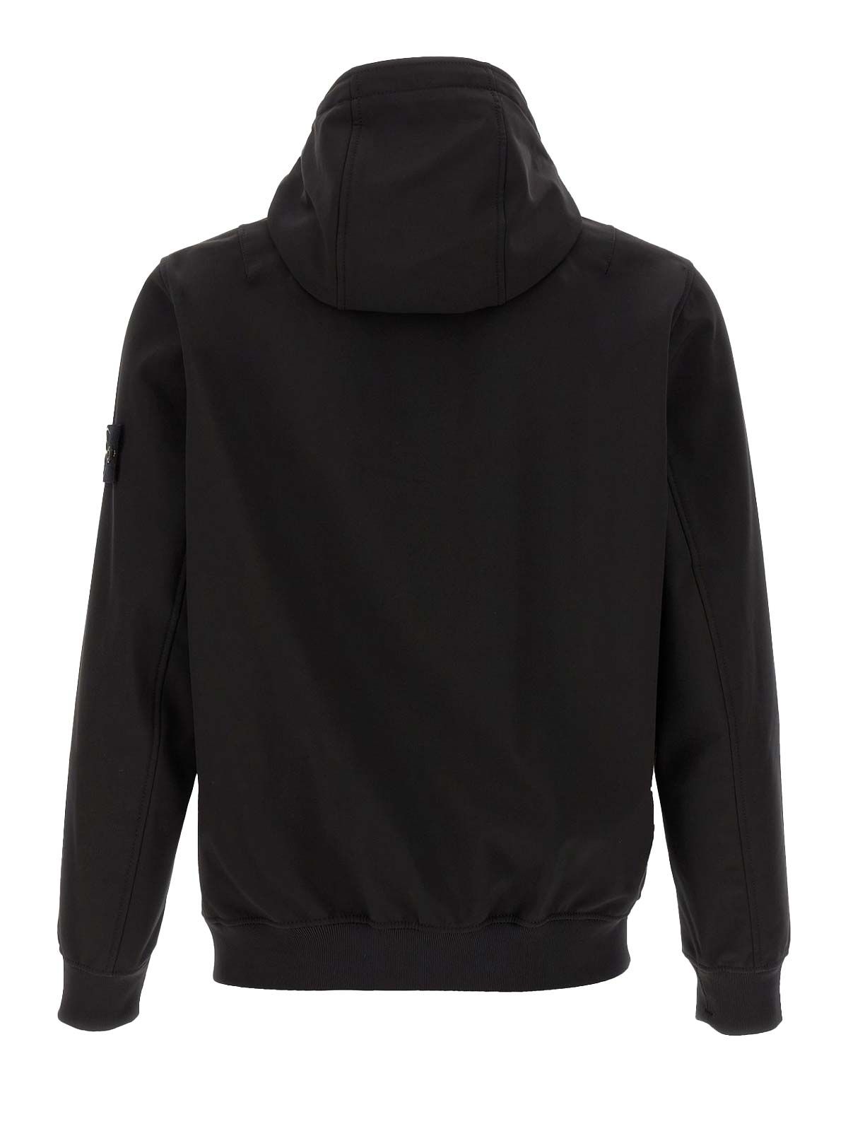 giacca con cappuccio Stone Island nera Quaranta Boutique Stone