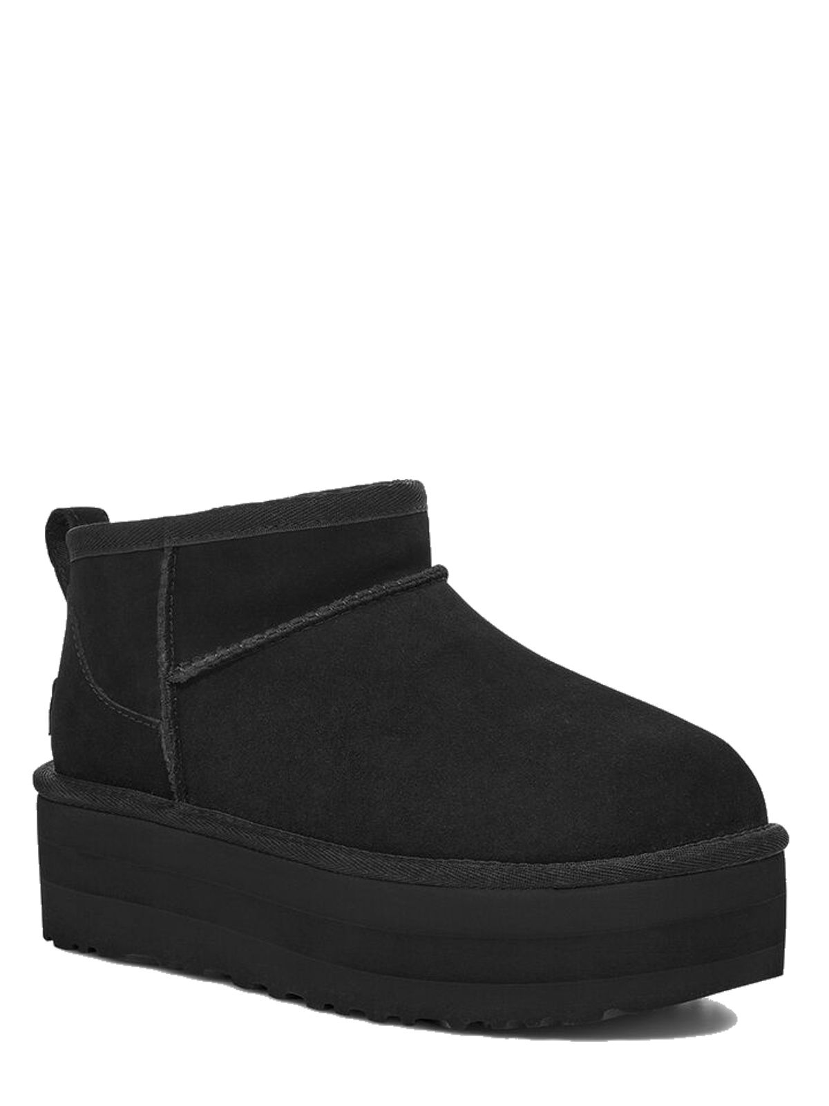 Classic Ultra mini con plateau neri UGG