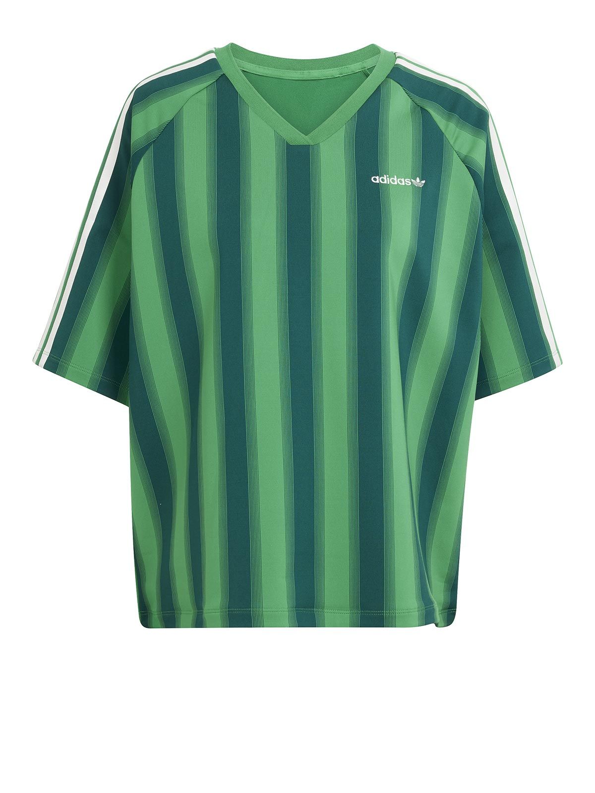 Green striped jersey
