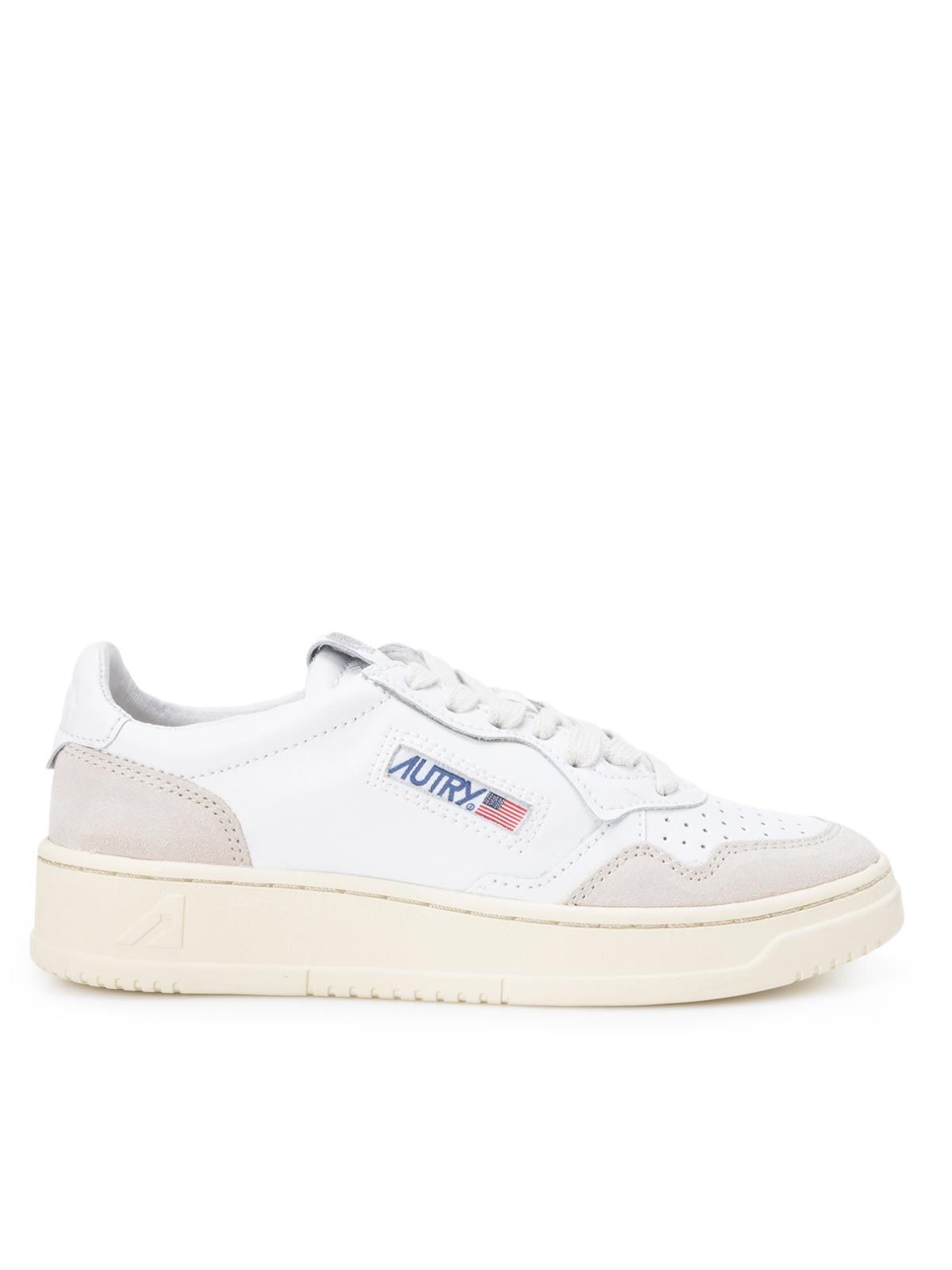 Medalist Low beige/bianche Shoe - Man