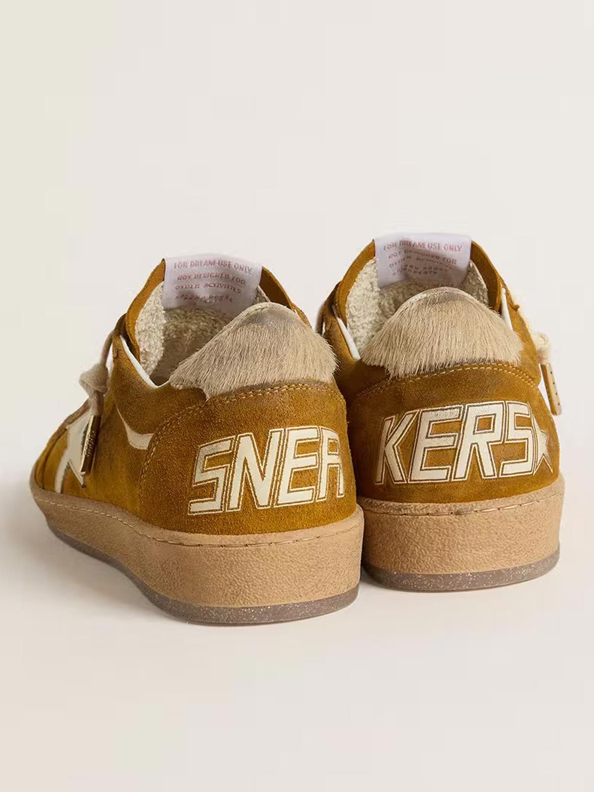 Ball Star camel Shoe - Woman GOLDEN GOOSE
