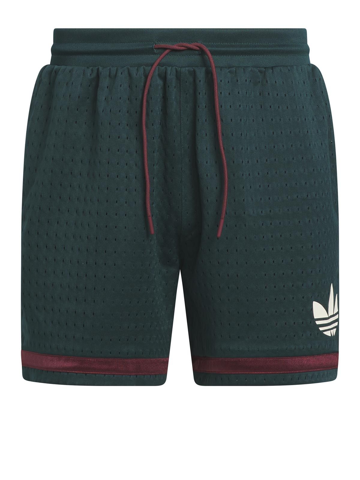  basketball shorts green/red