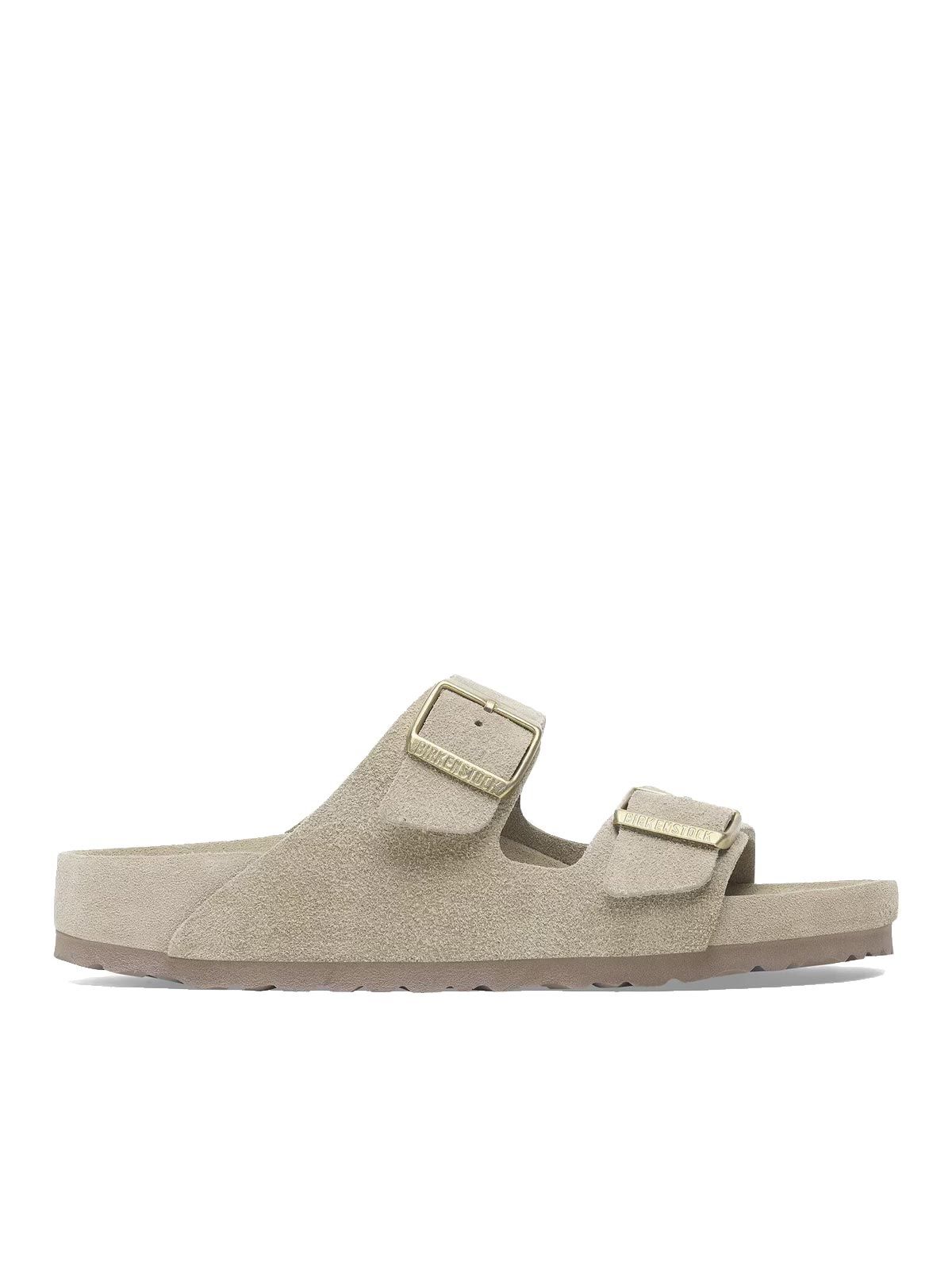 Arizona Allover Taupe Shoe - Woman