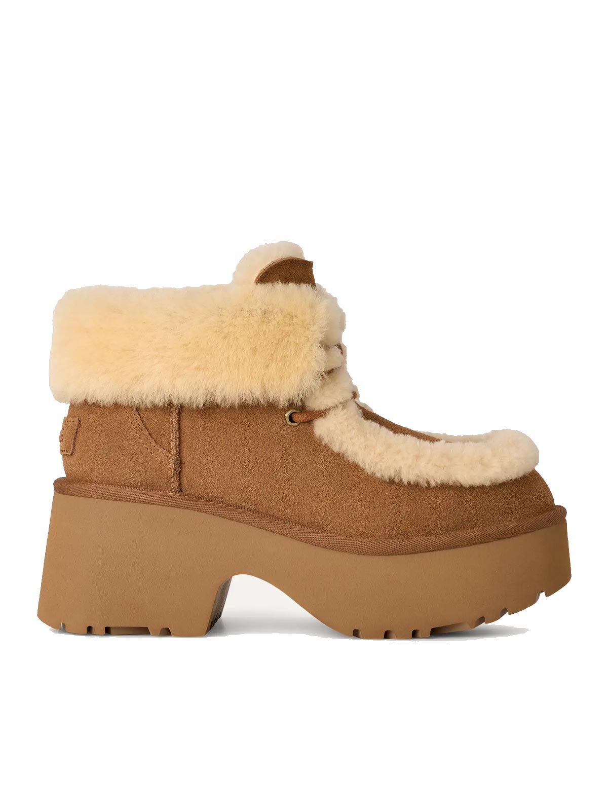 Esmee Lace Up chestnut