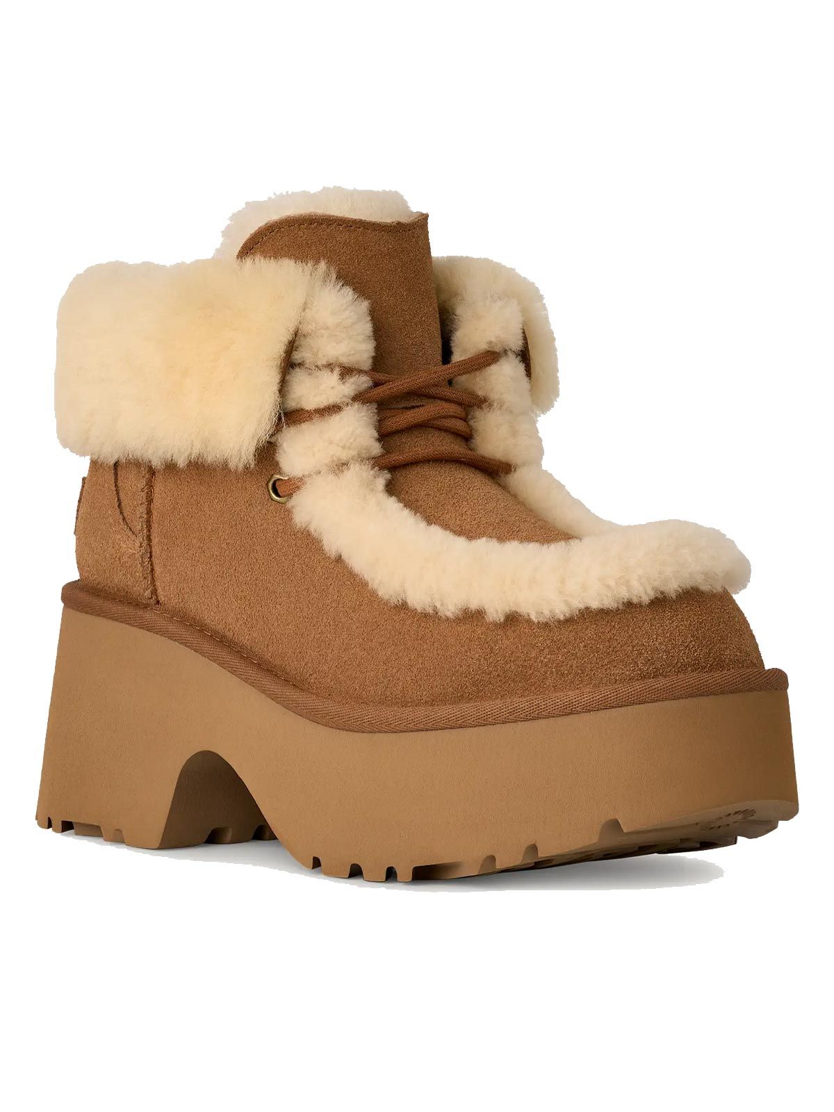 Esmee Lace Up chestnut UGG
