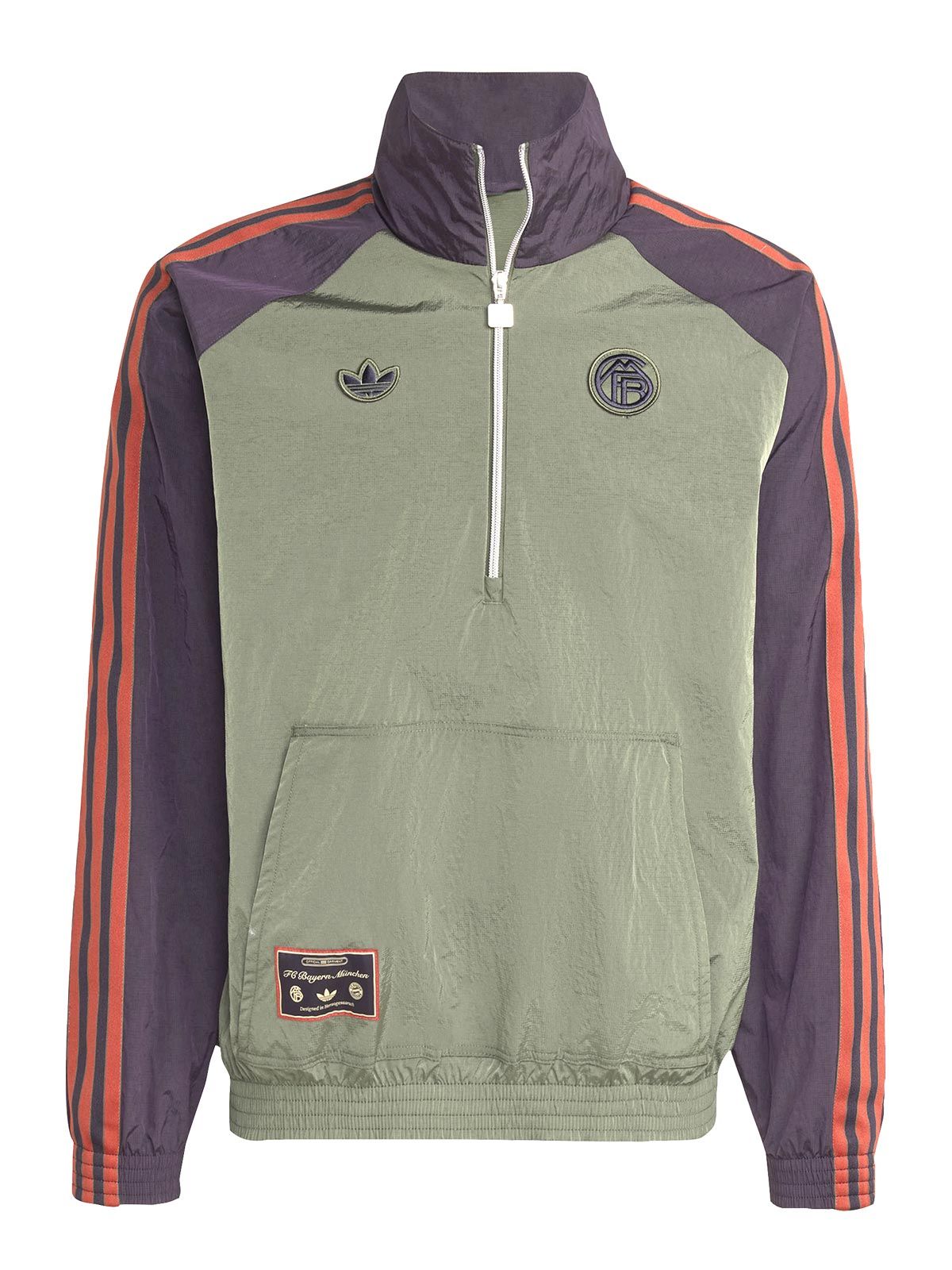 Bayern München half-zip jacket green