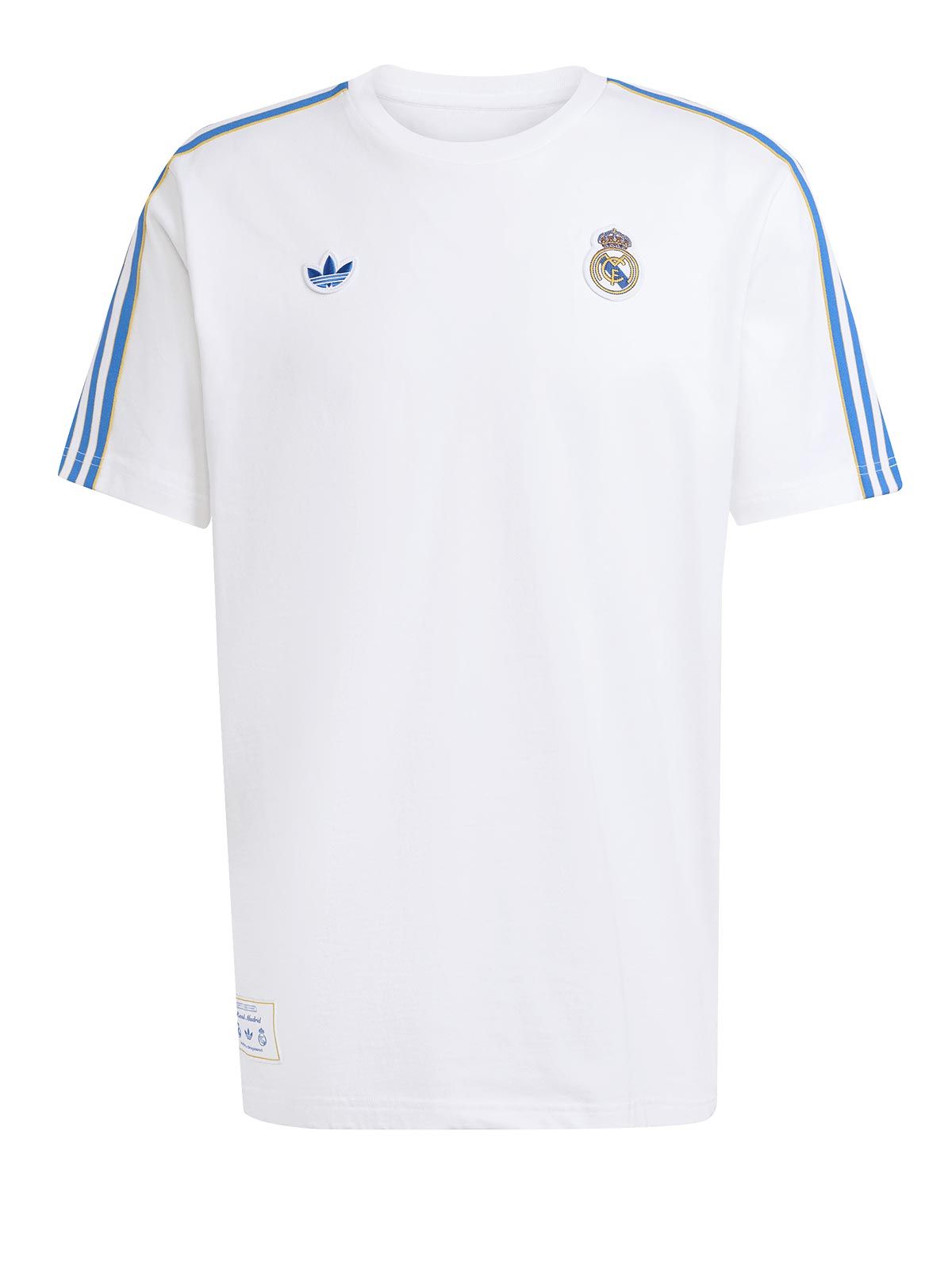 T-shirt Real madrid white