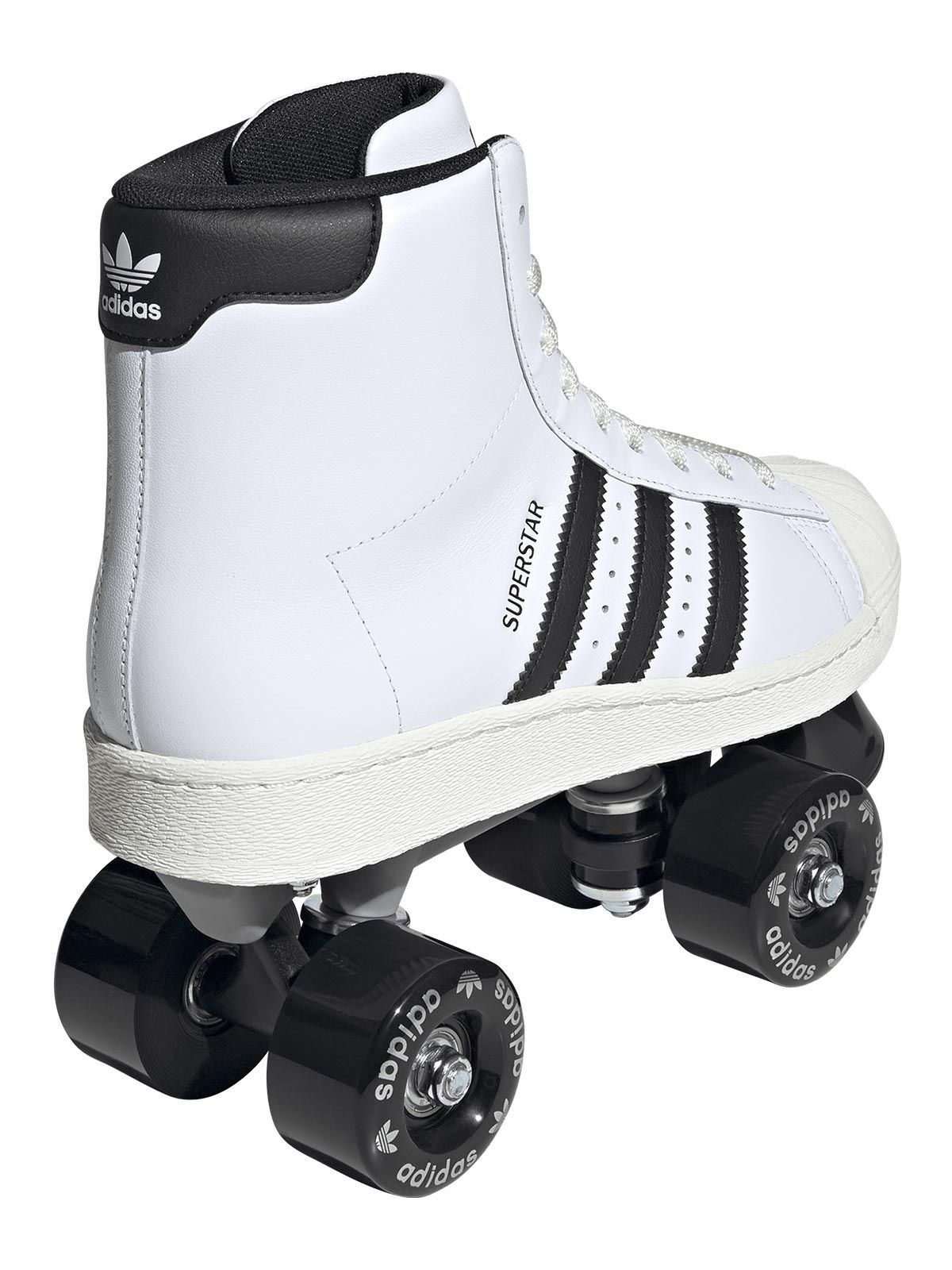 white Superstar 82 Roller Skates Quaranta Boutique Adidas originals