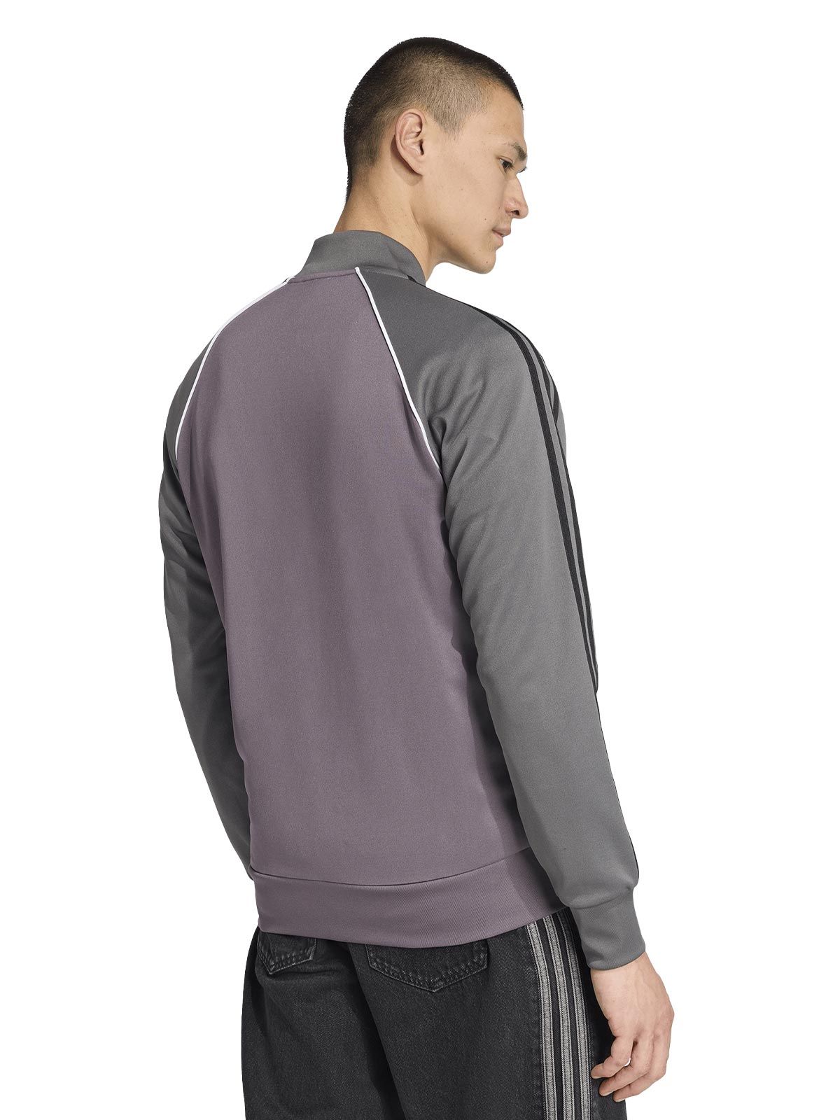 felpa da tuta adidas marrone da uomo Quaranta Boutique Adidas