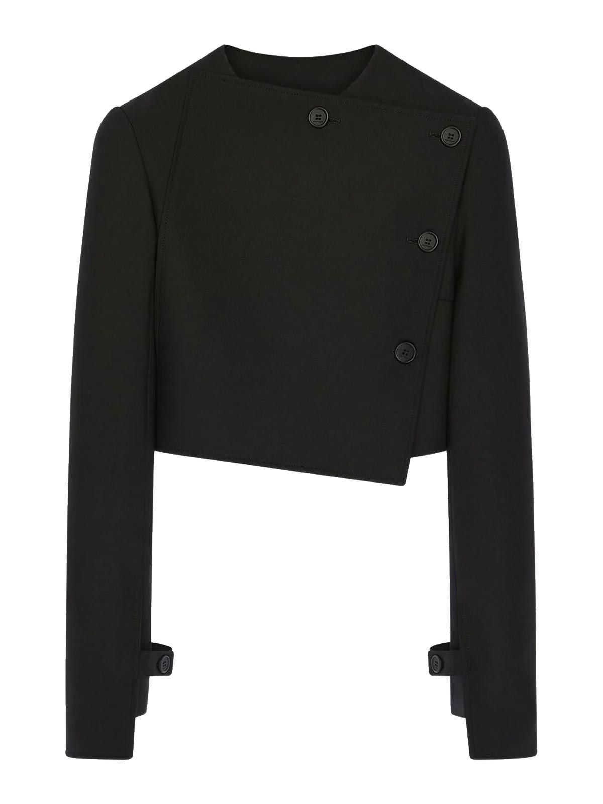 OBLIQUE TAILORED JACKET