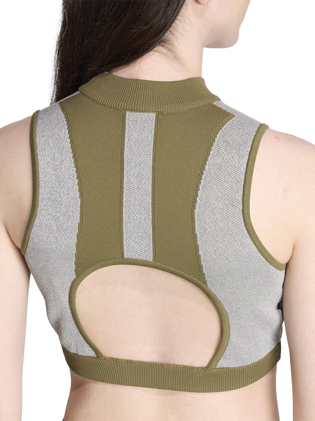 Bra top green ADIDAS ORIGINALS