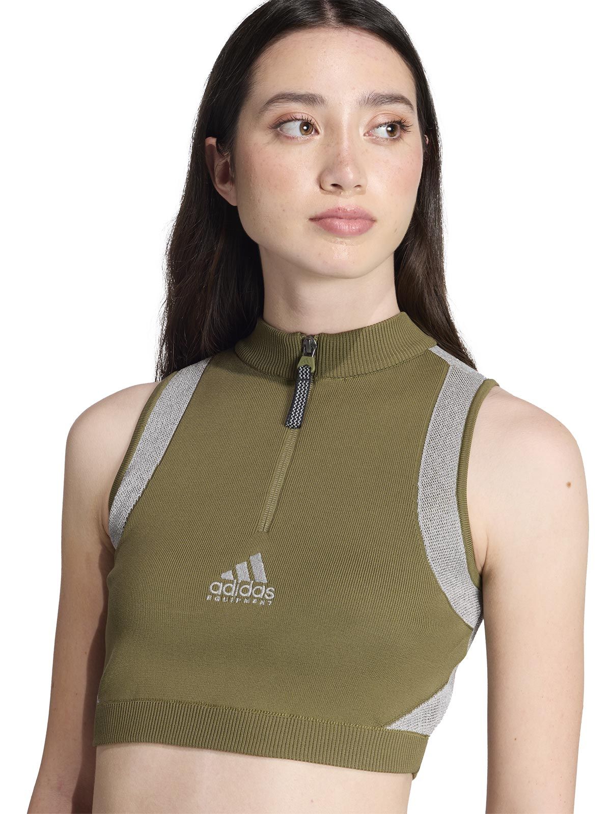 Bra top green ADIDAS ORIGINALS