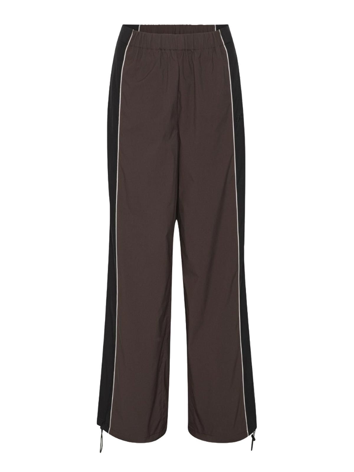 crispy woven pants marrone