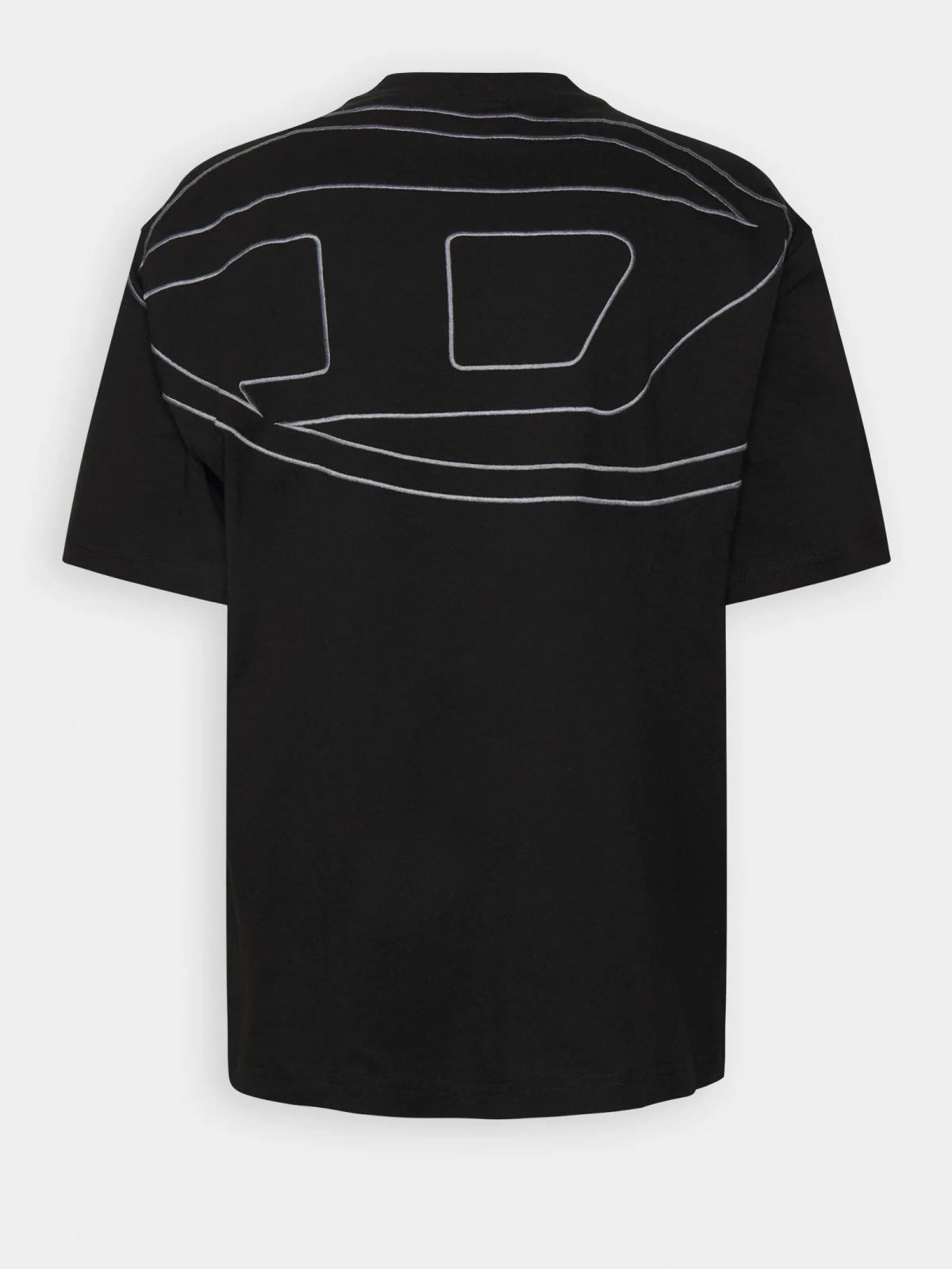 T-shirt boggy Megoval D nera DIESEL