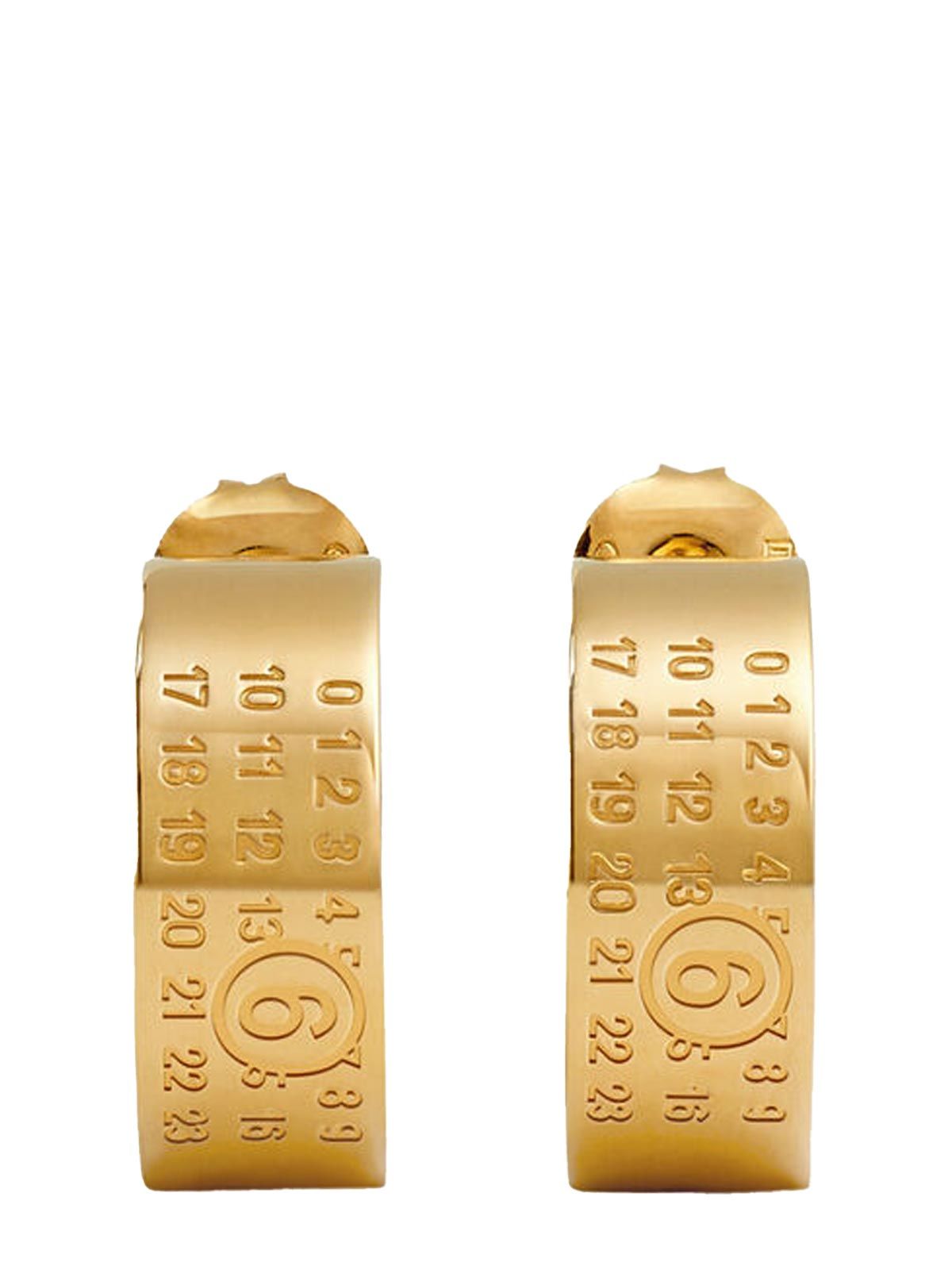 MINIMAL LOGO 8MM EARRINGS