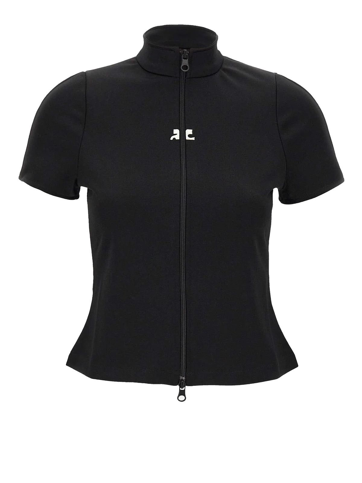 TOP INTERLOCK ZIPPED