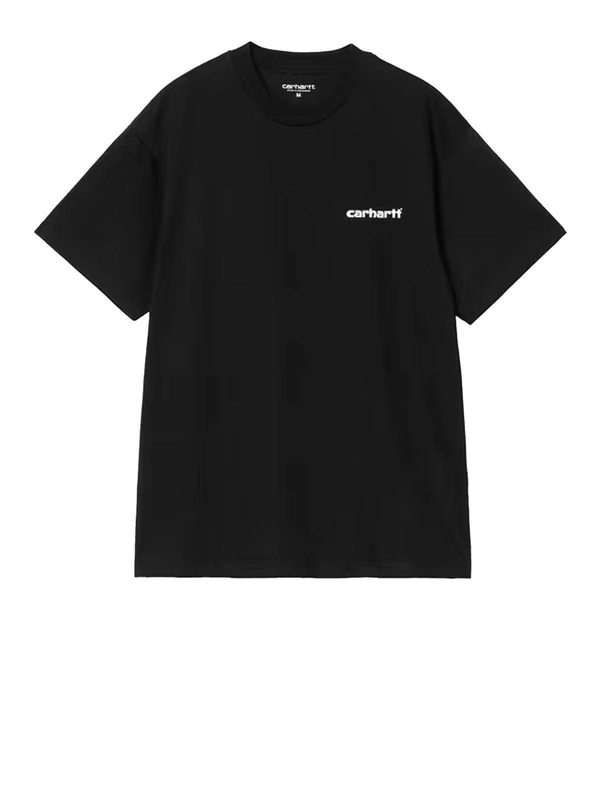 T-shirt archive lines black