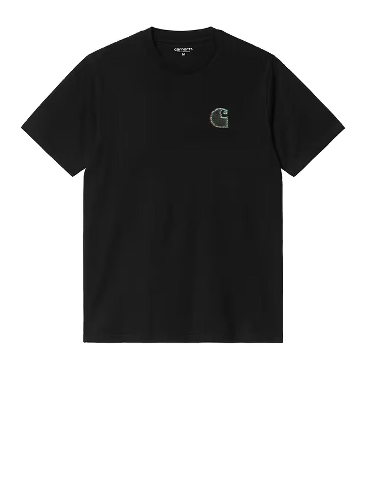 T-shirt S/S mind your head nera