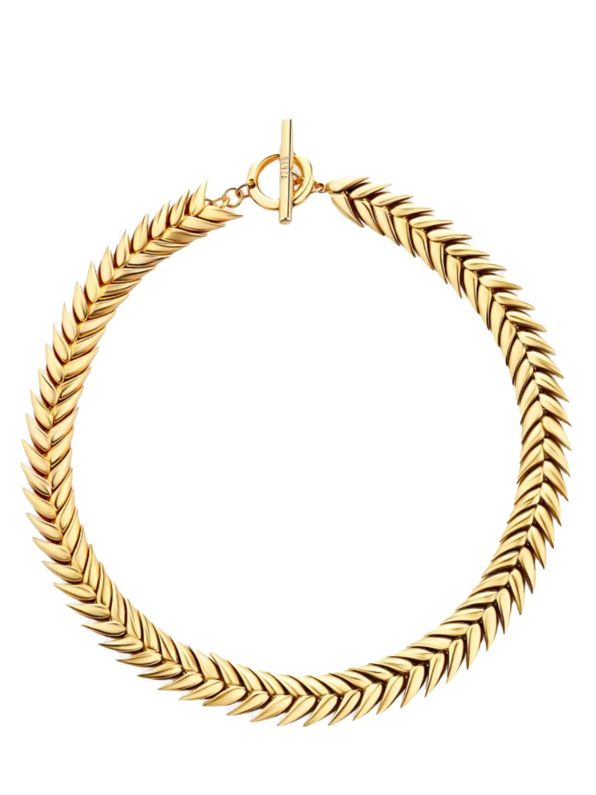 Collana spikelet dorata
