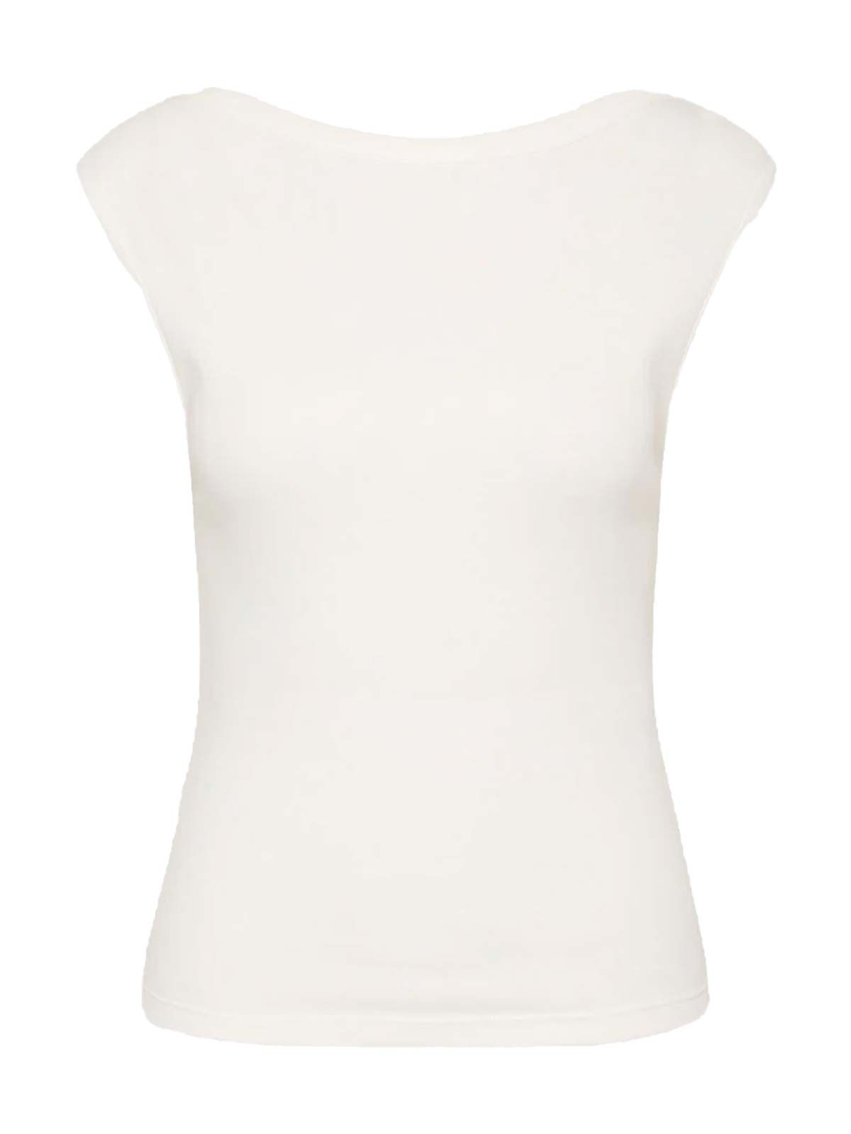 Ballerina top white